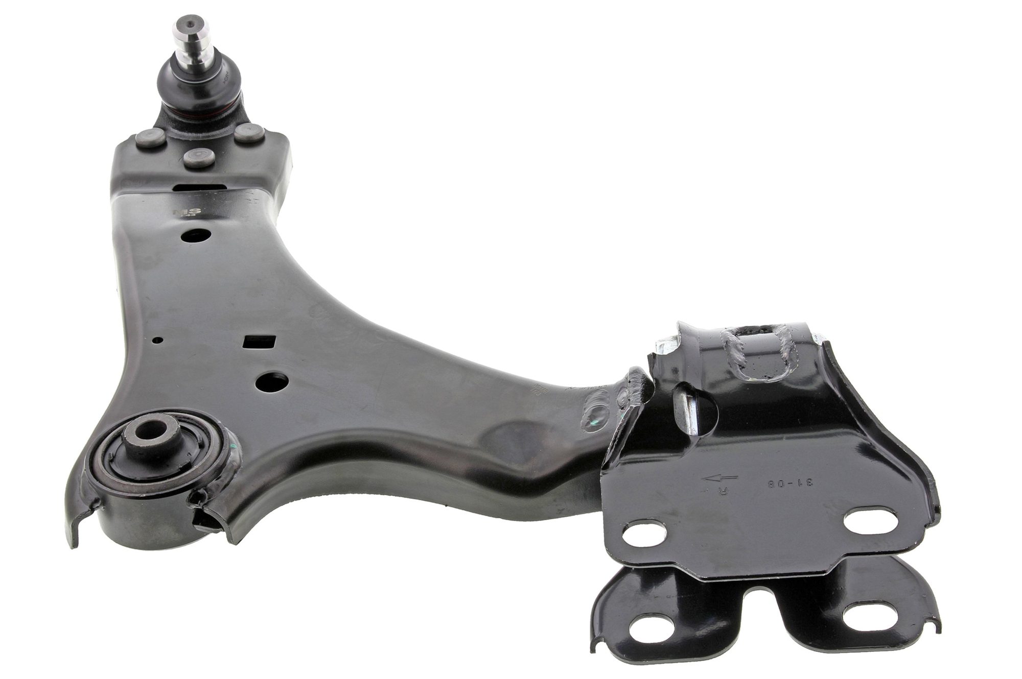 Front Right Lower Suspension Control Arm and Ball Joint Assembly | Mevotech Supreme CMS70161 Fits Volvo XC60 2010-2017 — image 3