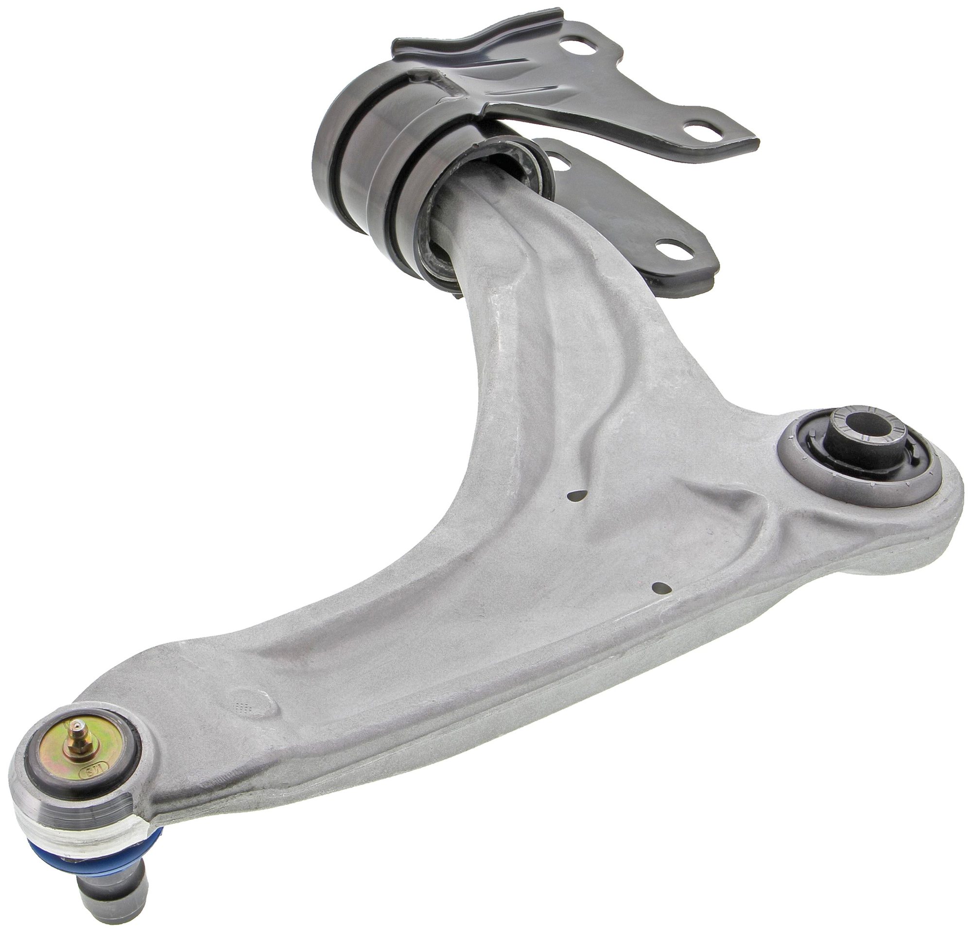 Front Left Lower Suspension Control Arm and Ball Joint Assembly | Mevotech Supreme CMS401247 Fits Ford Lincoln — image 2