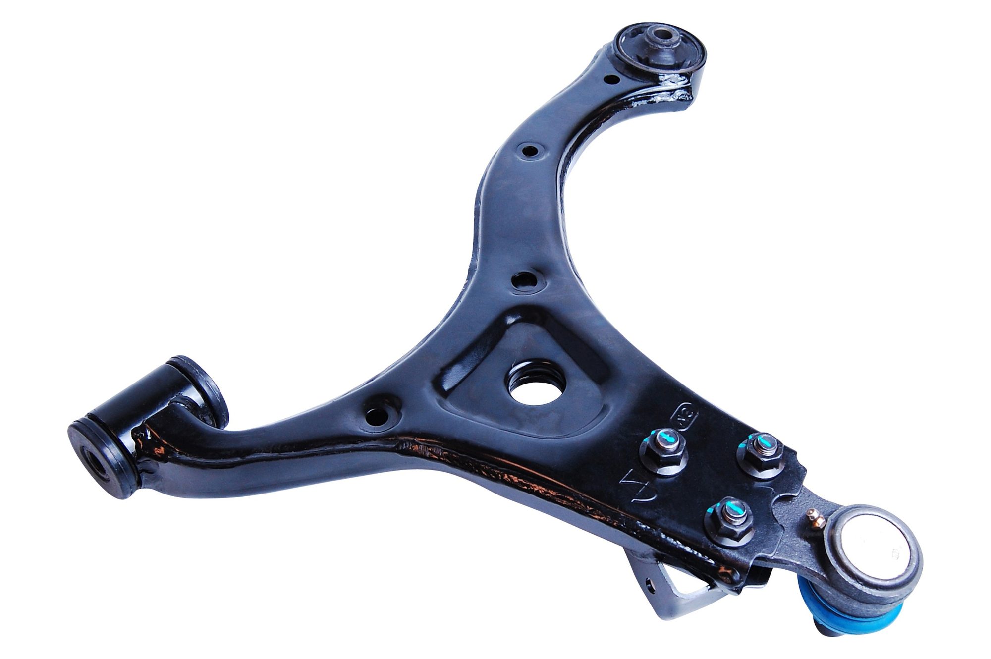 Front Left Lower Suspension Control Arm and Ball Joint Assembly | Mevotech Supreme CMS901037 Fits Kia Hyundai — image 2