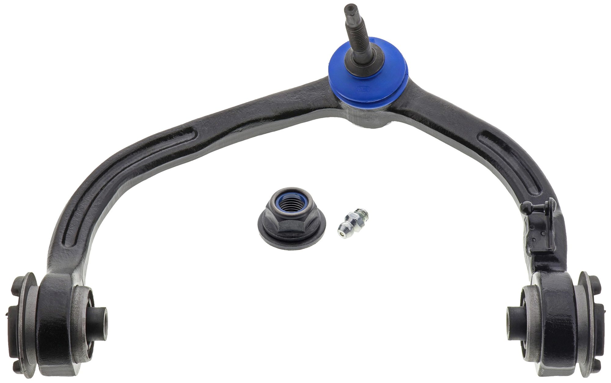 Front Left Upper Suspension Control Arm and Ball Joint Assembly | Mevotech Supreme CMK80715 Fits Ford Lincoln — image 7