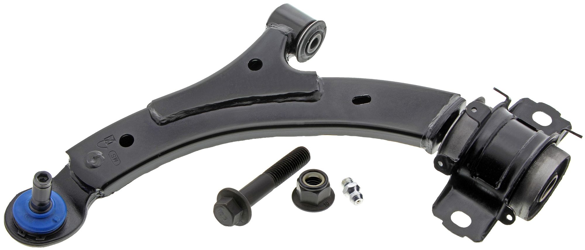Front Left Lower Suspension Control Arm and Ball Joint Assembly | Mevotech Supreme CMS401149 Fits Ford Mustang 2010-2014 — image 7