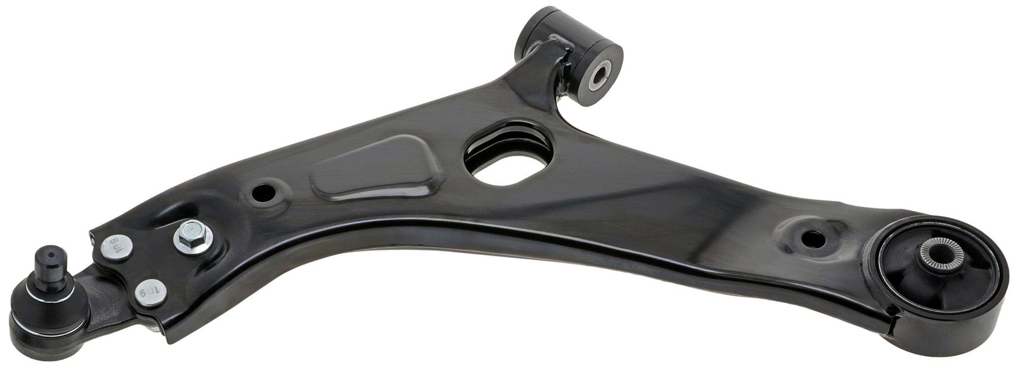 Front Left Lower Suspension Control Arm and Ball Joint Assembly | Mevotech Supreme CMS901210 Fits Kia Hyundai — image 6