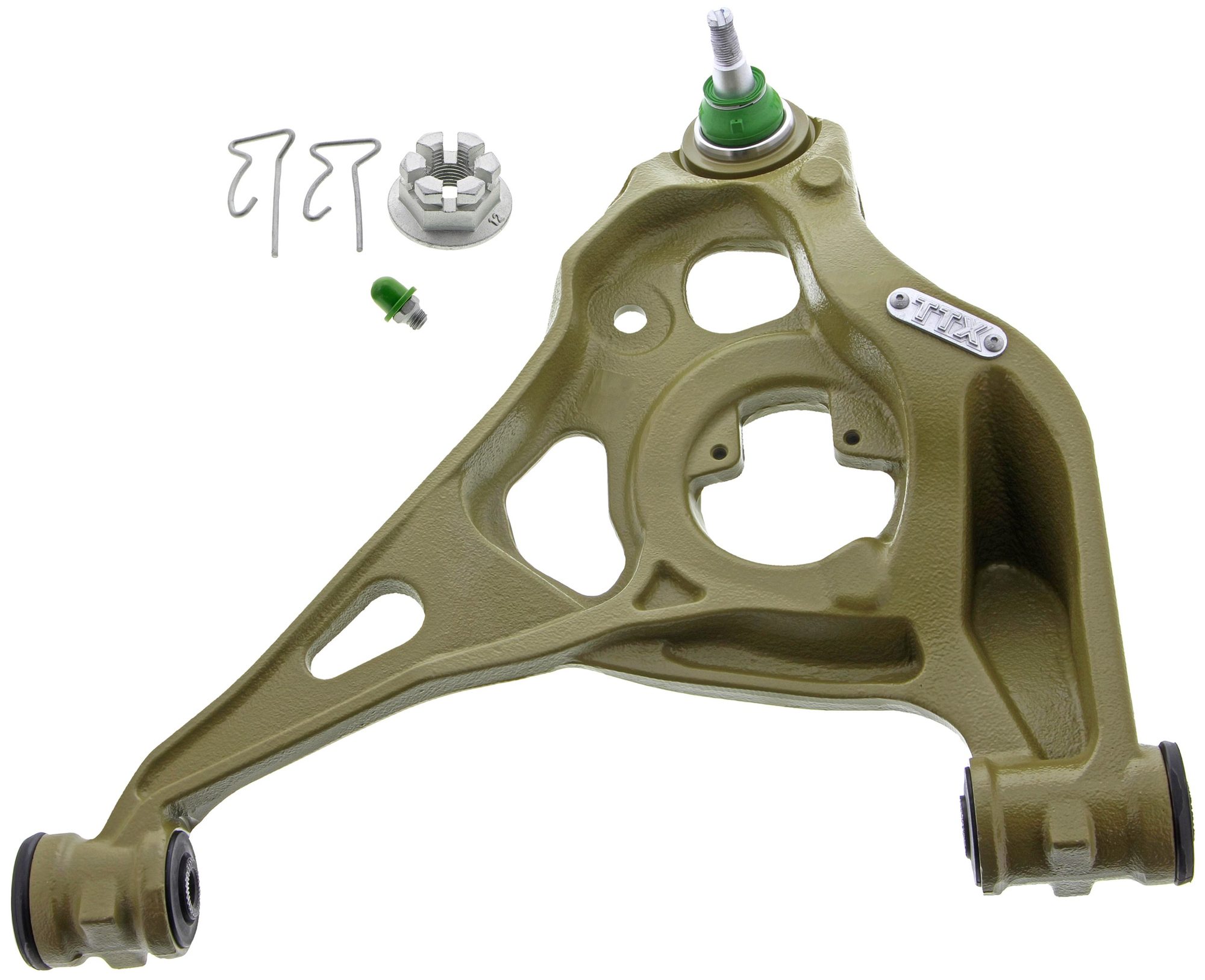 Front Left Lower Suspension Control Arm and Ball Joint Assembly | Mevotech Supreme CTXMS501055 Fits Chevrolet GMC — image 4