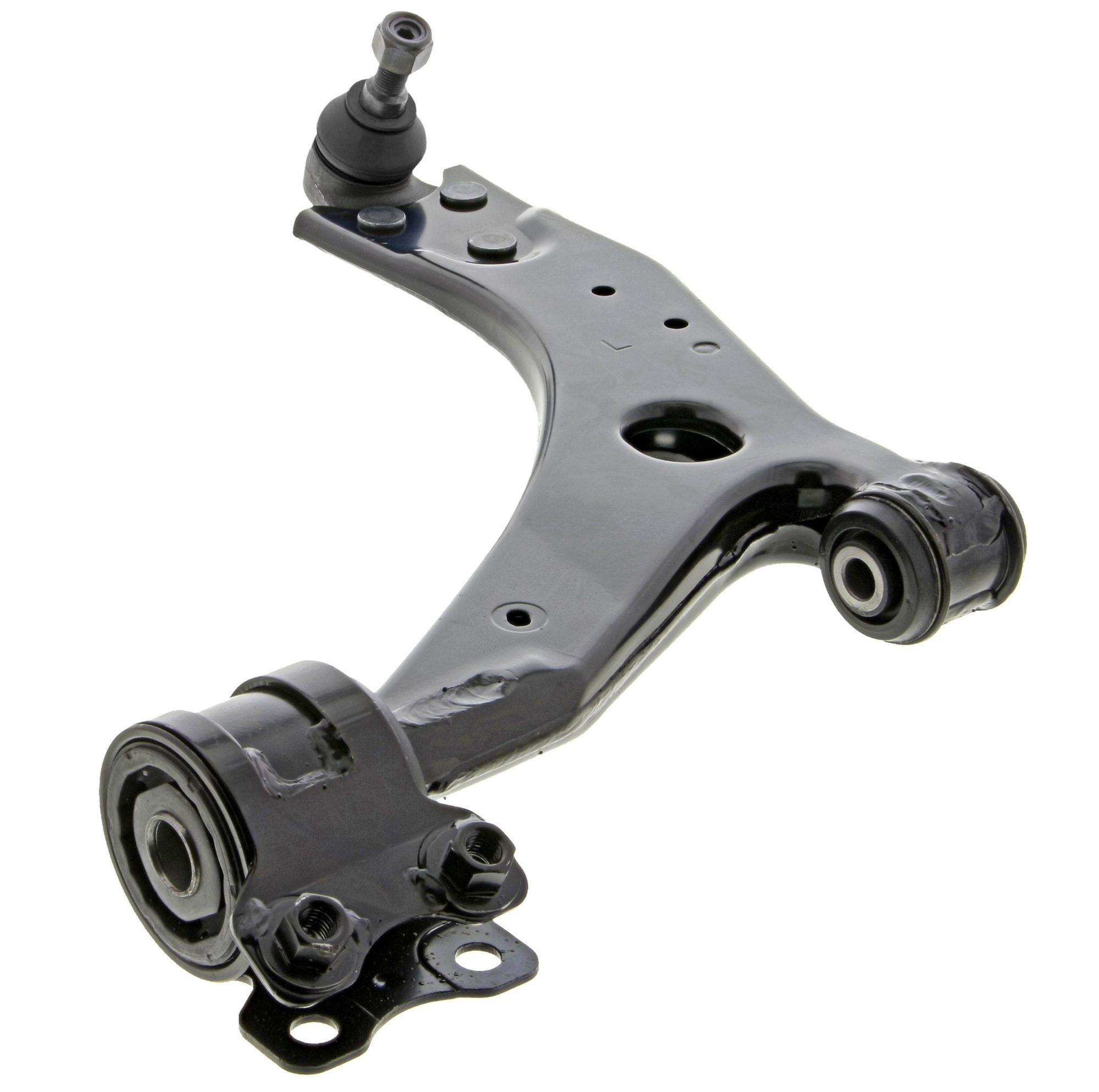 Front Left Lower Suspension Control Arm and Ball Joint Assembly | Mevotech Supreme CMS70162 Fits Volvo — image 3
