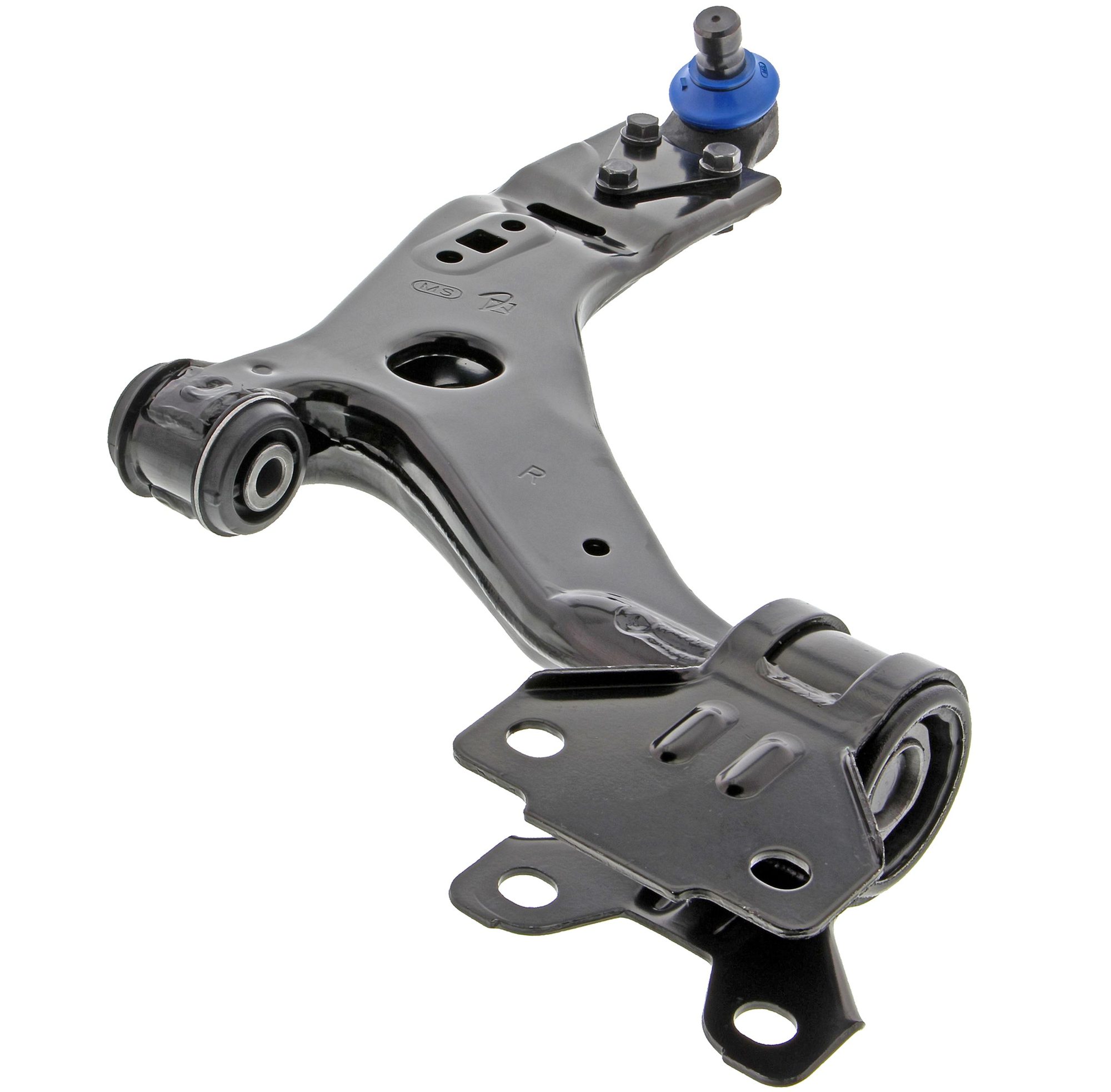 Front Right Lower Suspension Control Arm and Ball Joint Assembly | Mevotech Supreme CMS401150 Fits Ford — image 3