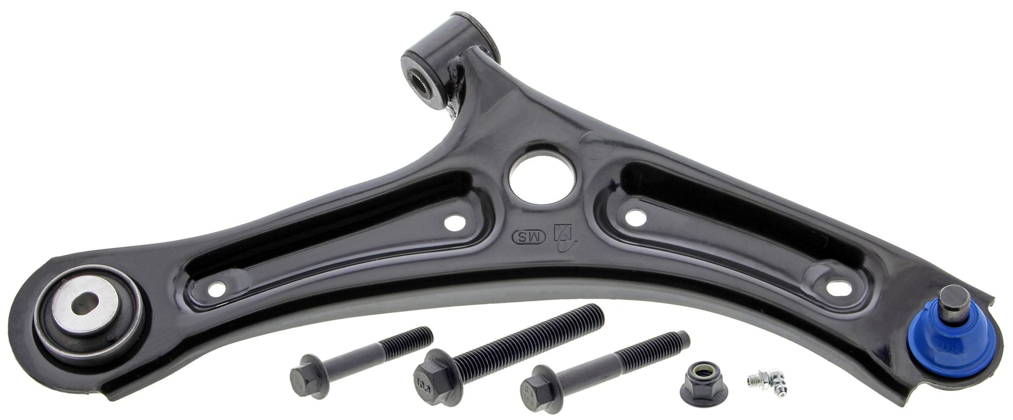 Front Right Lower Suspension Control Arm and Ball Joint Assembly | Mevotech Supreme CMS401275 Fits Ford EcoSport 2018-2022 — image 7