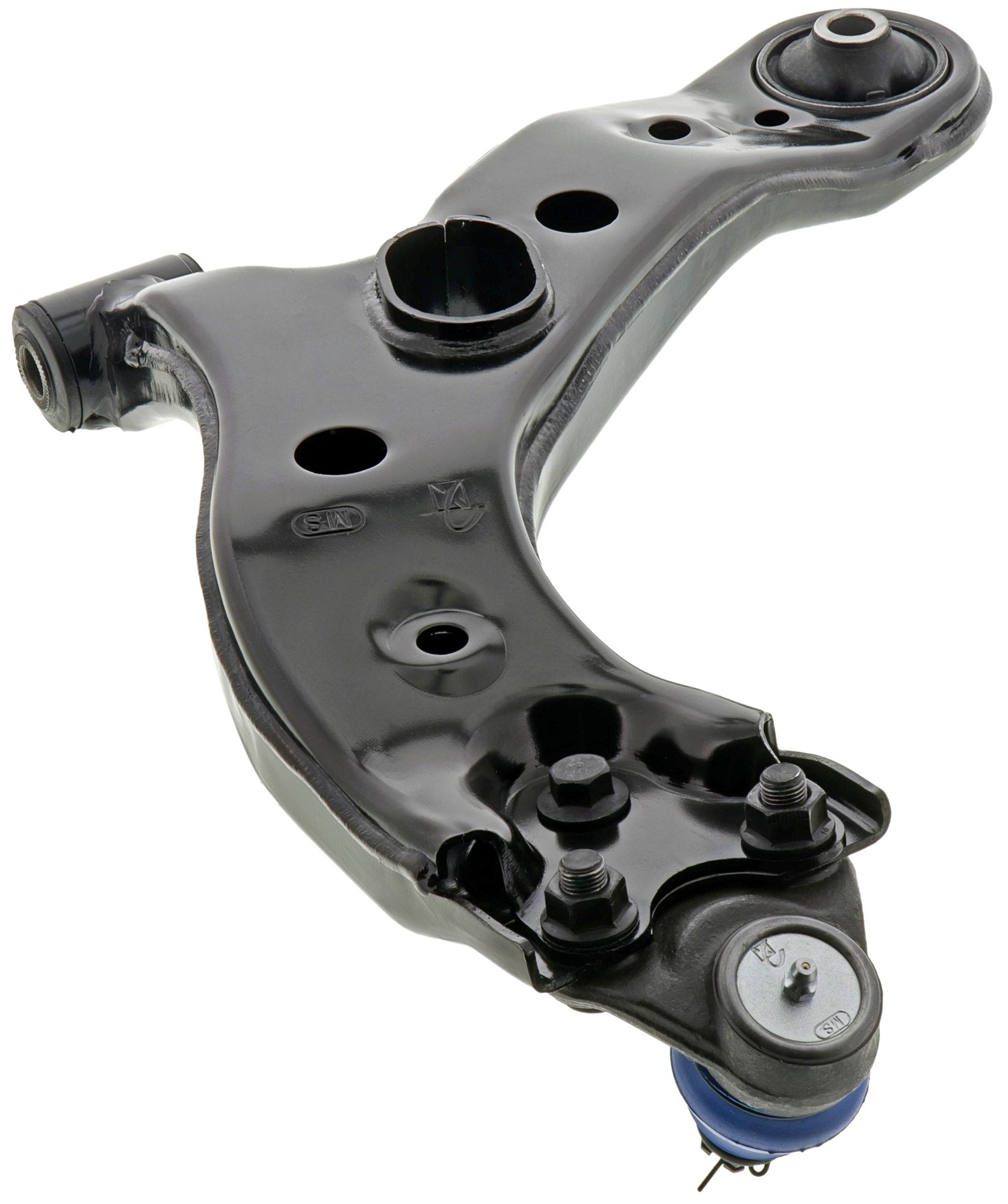 Front Right Lower Suspension Control Arm and Ball Joint Assembly | Mevotech Supreme CMS86198 Fits Lexus Toyota — image 2