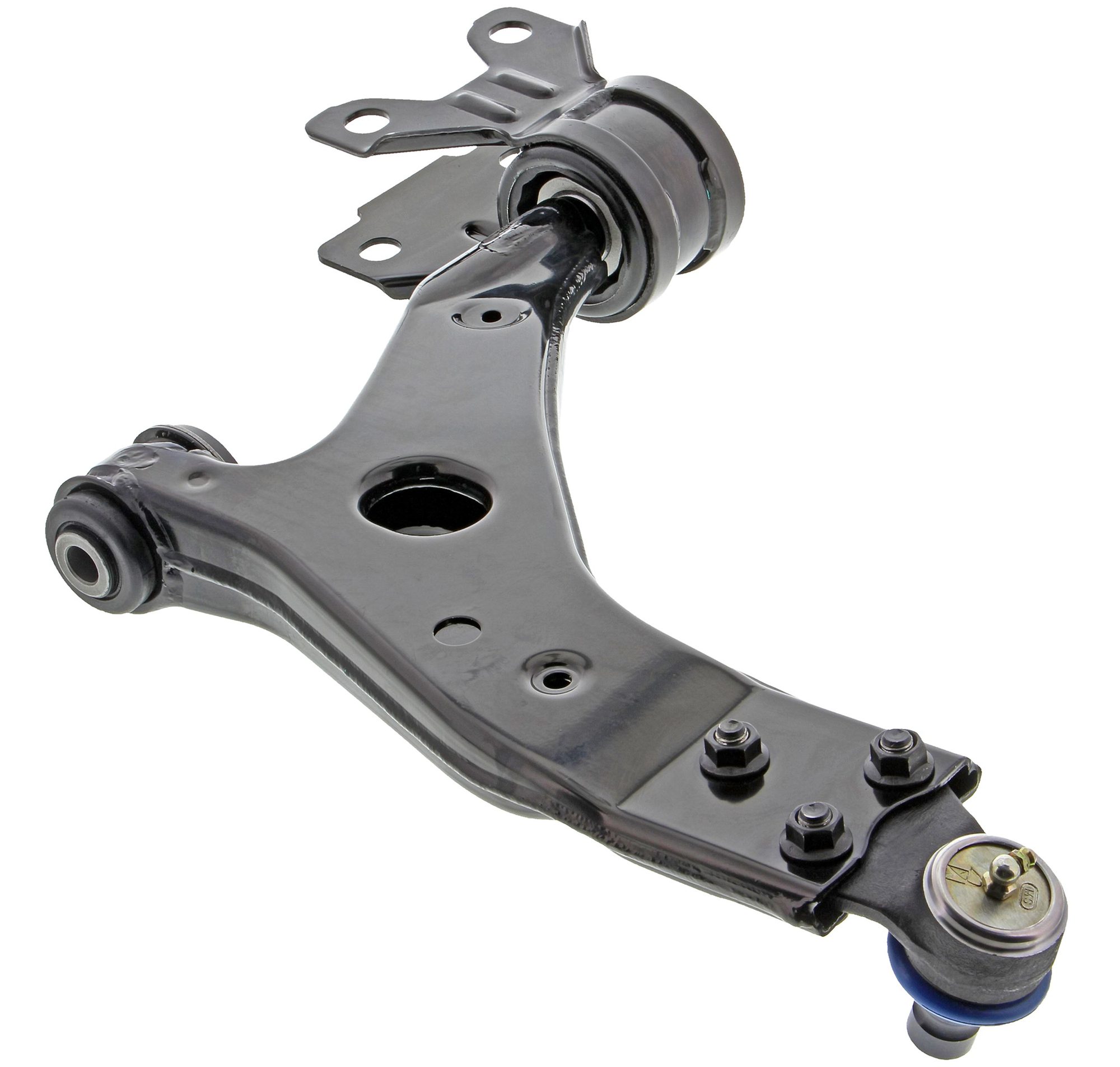 Front Right Lower Suspension Control Arm and Ball Joint Assembly | Mevotech Supreme CMS401150 Fits Ford — image 2