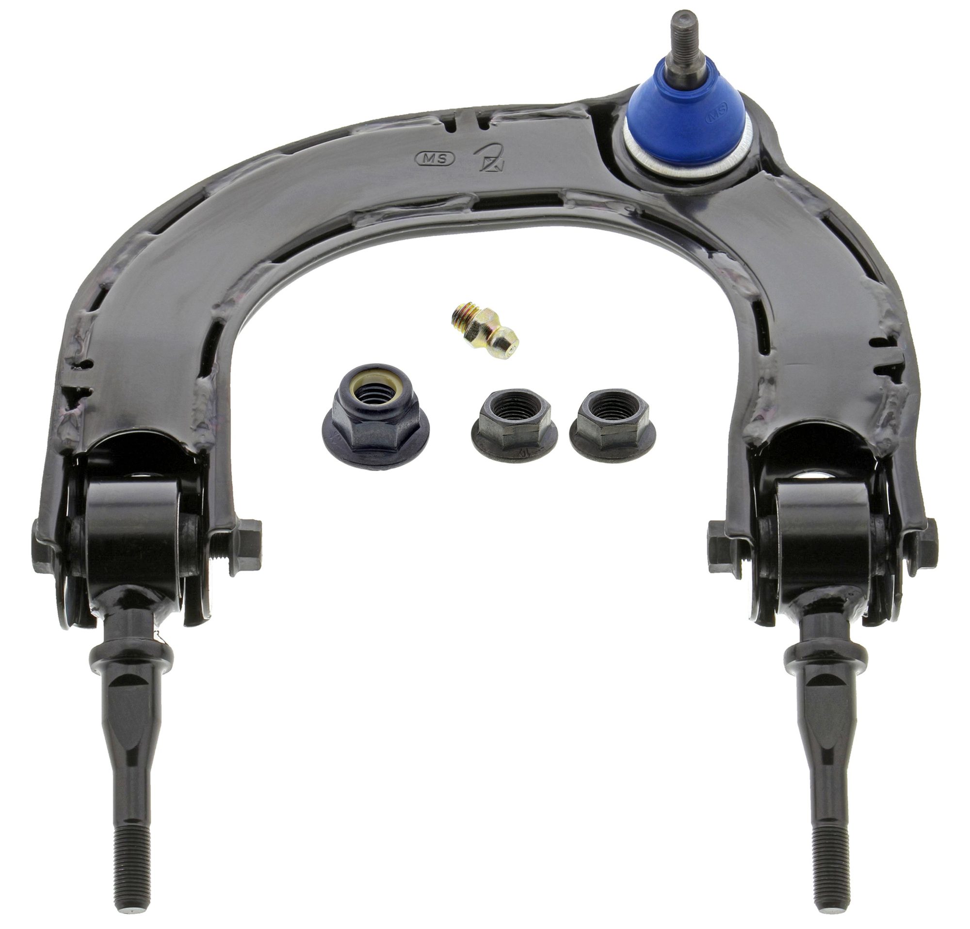 Front Left Upper Suspension Control Arm and Ball Joint Assembly | Mevotech Supreme CMS90142 Fits Kia — image 4