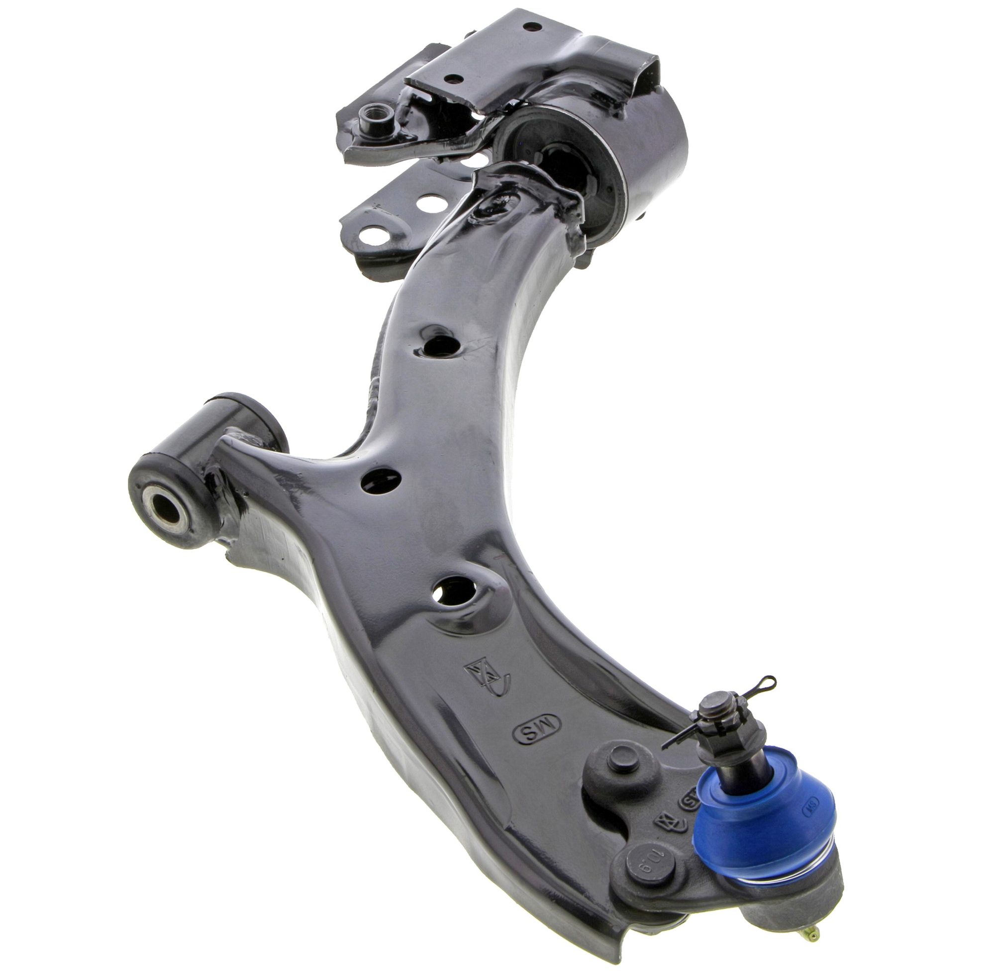Front Left Lower Suspension Control Arm and Ball Joint Assembly | Mevotech Supreme CMS60109 Fits Honda CR-V 2007-2011