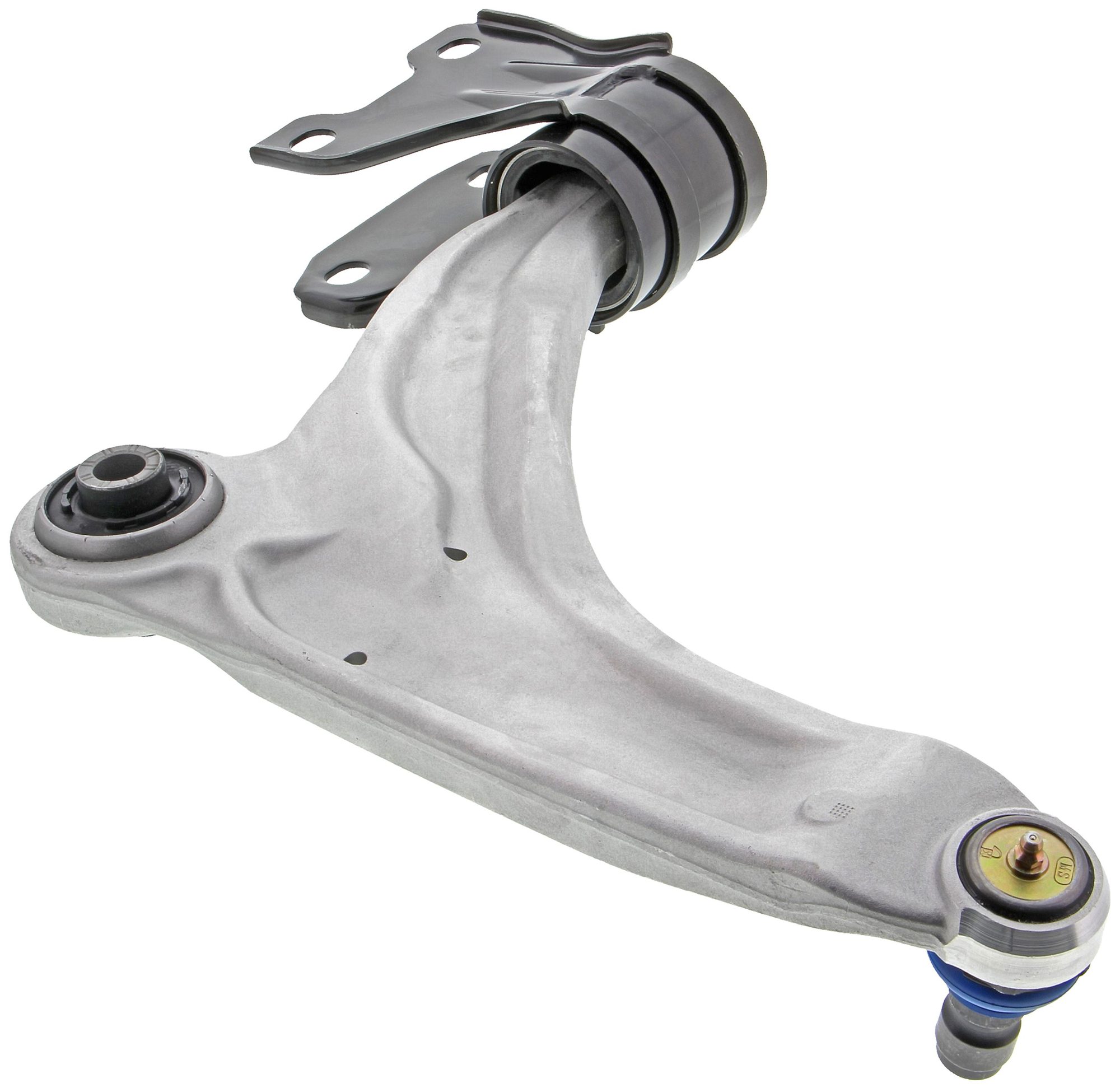 Front Right Lower Suspension Control Arm and Ball Joint Assembly | Mevotech Supreme CMS401248 Fits Ford Lincoln — image 2
