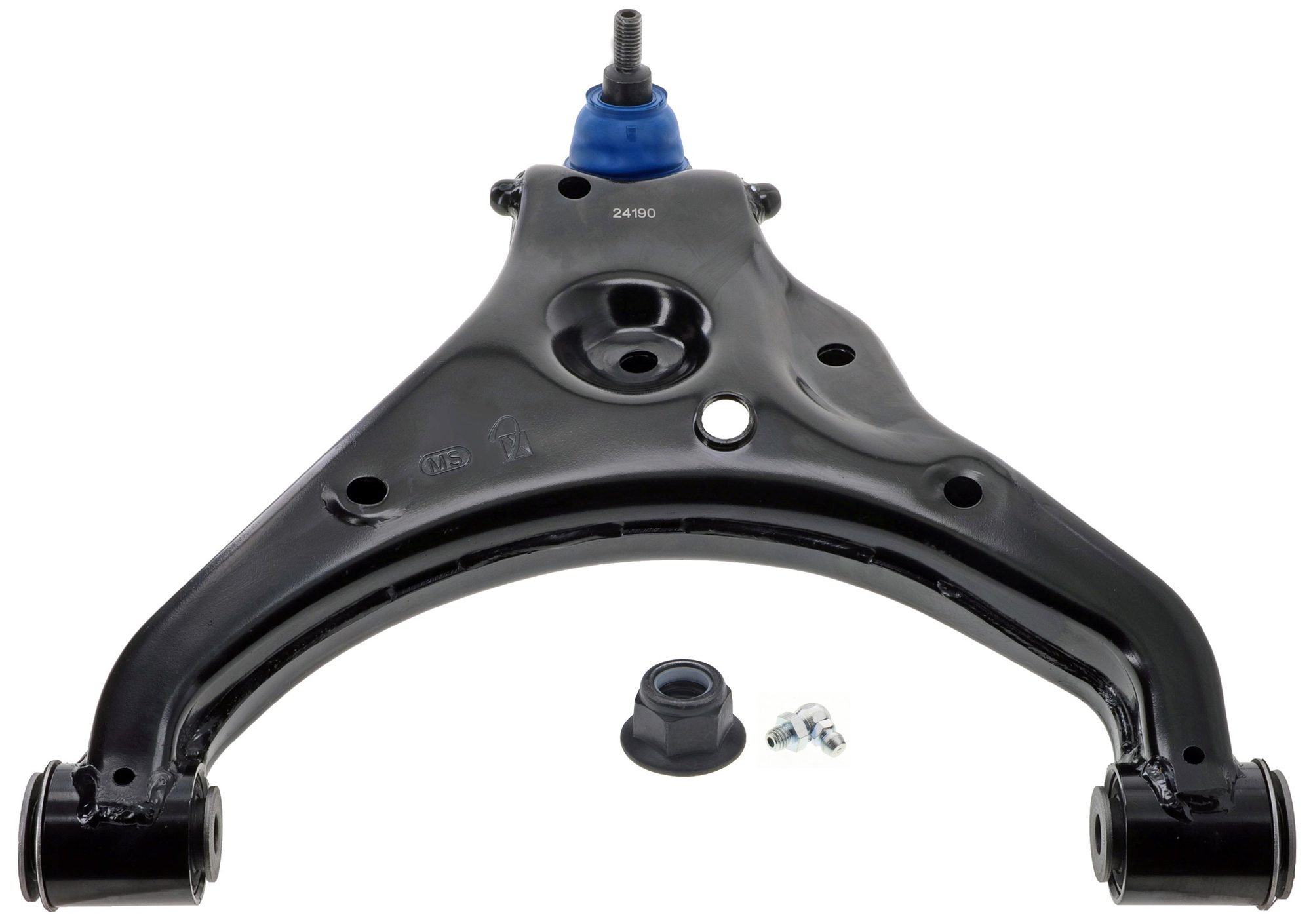 Front Left Lower Suspension Control Arm and Ball Joint Assembly | Mevotech Supreme CMS401340 Fits Ford Ranger 2020-2023 — image 5