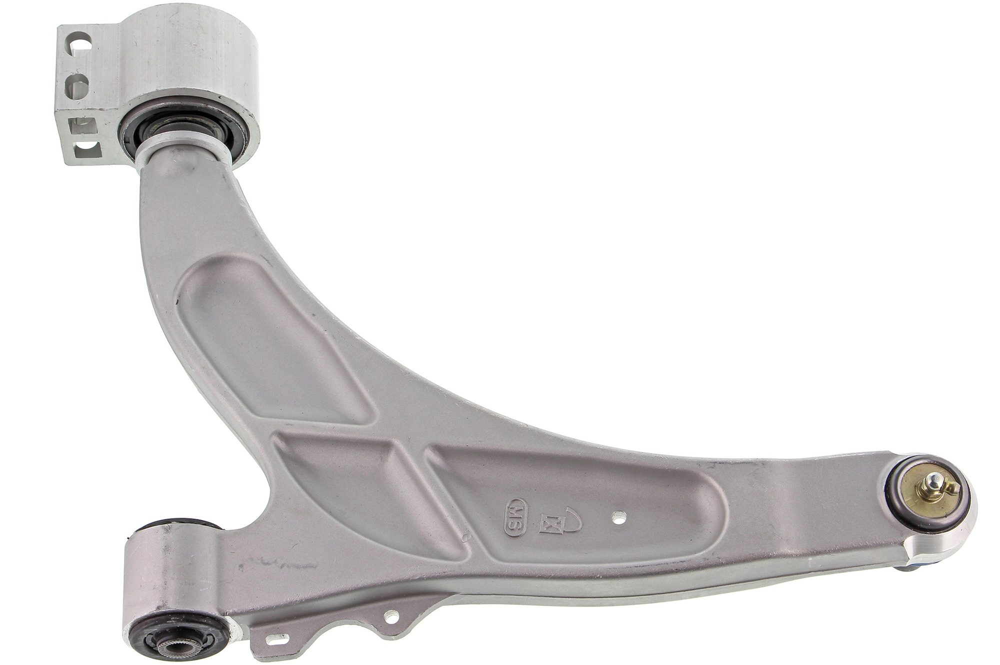 Front Right Lower Suspension Control Arm and Ball Joint Assembly | Mevotech Supreme CMS501126 Fits Buick Chevrolet — image 2