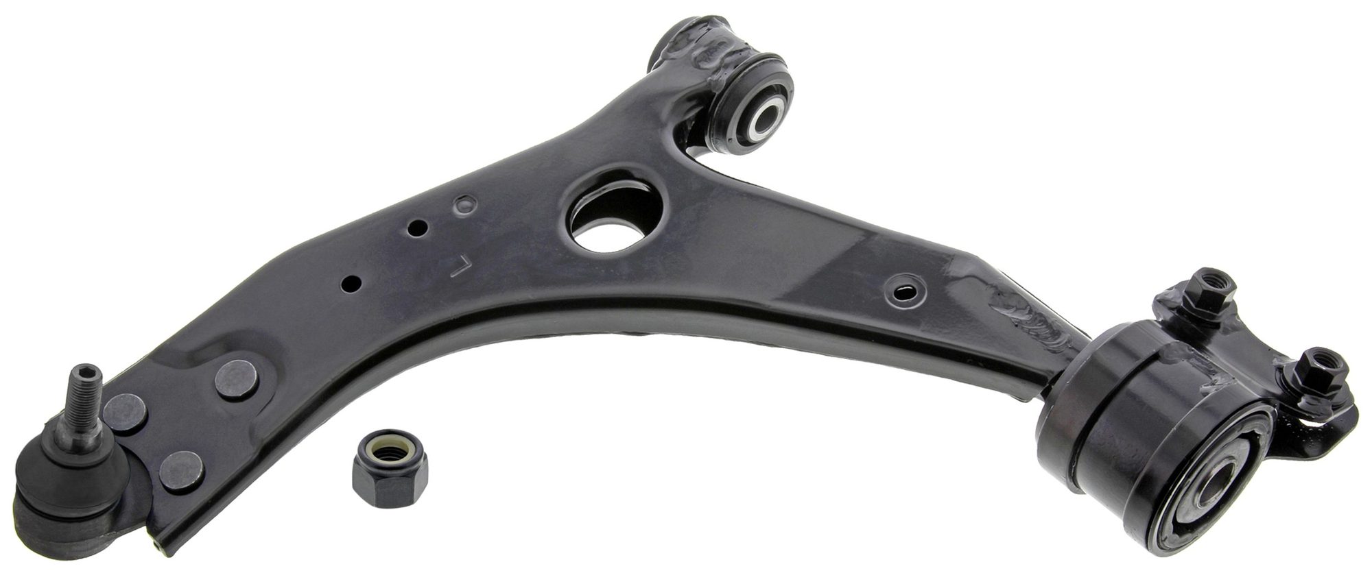 Front Left Lower Suspension Control Arm and Ball Joint Assembly | Mevotech Supreme CMS70162 Fits Volvo — image 7