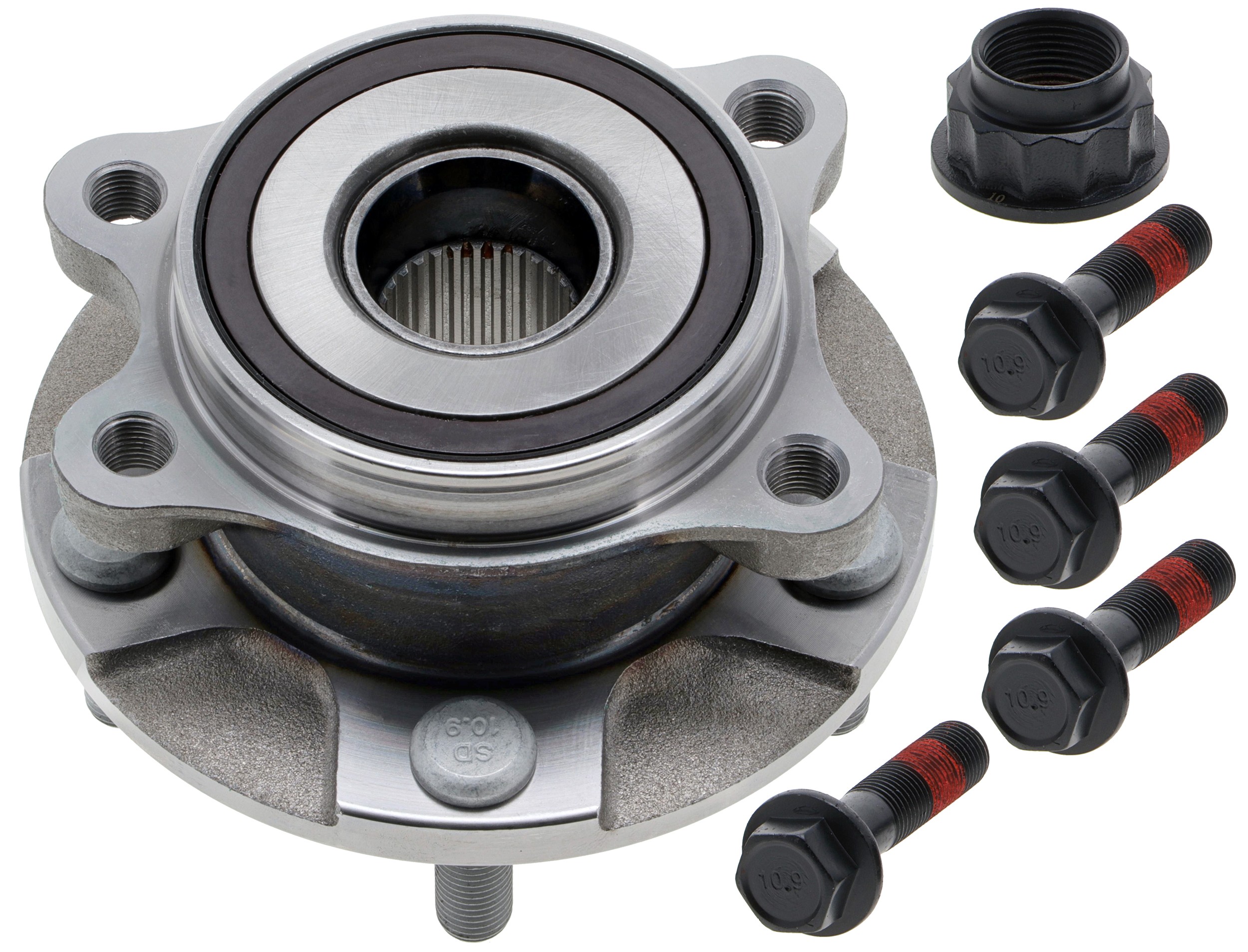 Front Wheel Bearing and Hub Assembly | Mevotech Supreme H513258HW Fits Toyota Scion - 5