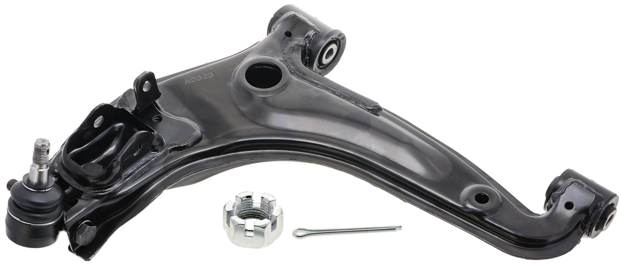 Front Left Lower Suspension Control Arm and Ball Joint Assembly | Mevotech Supreme CMS80176 Fits Mazda Miata 1990-2005 — image 6