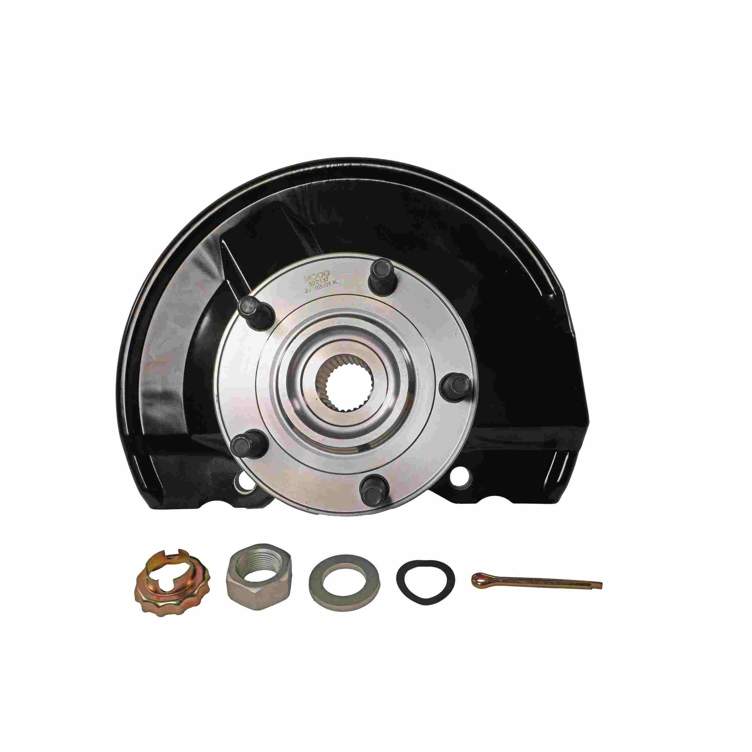 Front Left Suspension Knuckle Assembly | MOOG LK129 Fits Jeep Dodge - Main Image