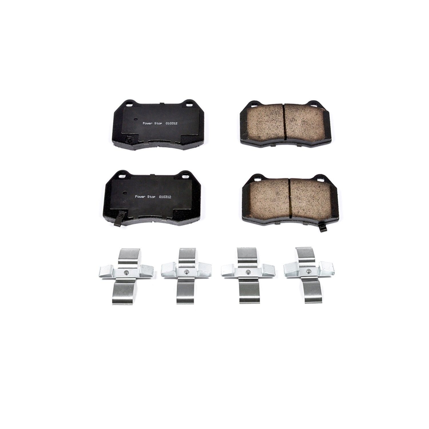 PowerStop Z17 Evolution Ceramic Front Brake Pads - Ceramic — image 2