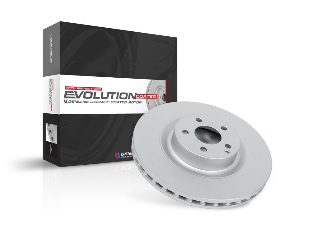 PowerStop Evolution Coated Front Brake Rotor - Geomet Fully Coated - Main Image