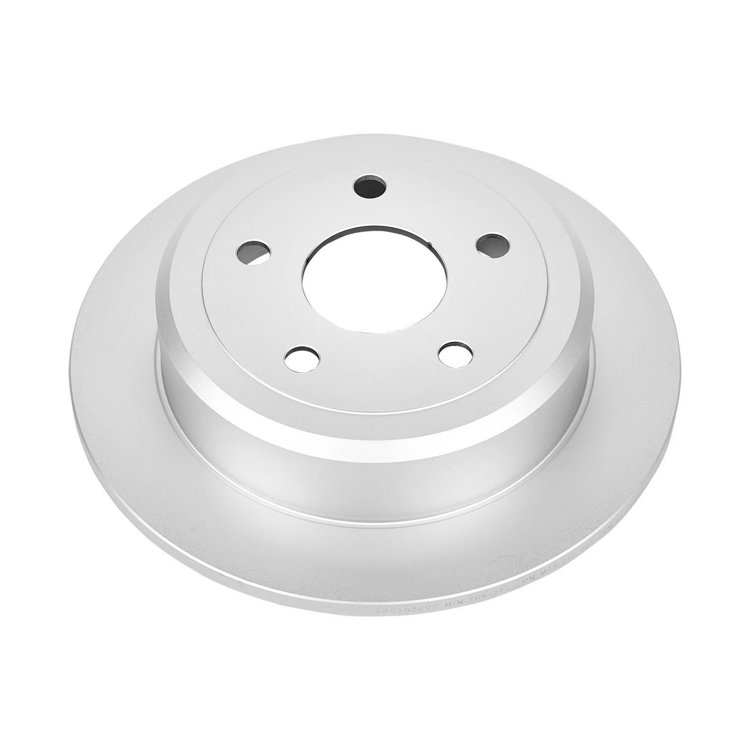 PowerStop Evolution Coated Rear Brake Rotor - Geomet Fully Coated — image 2