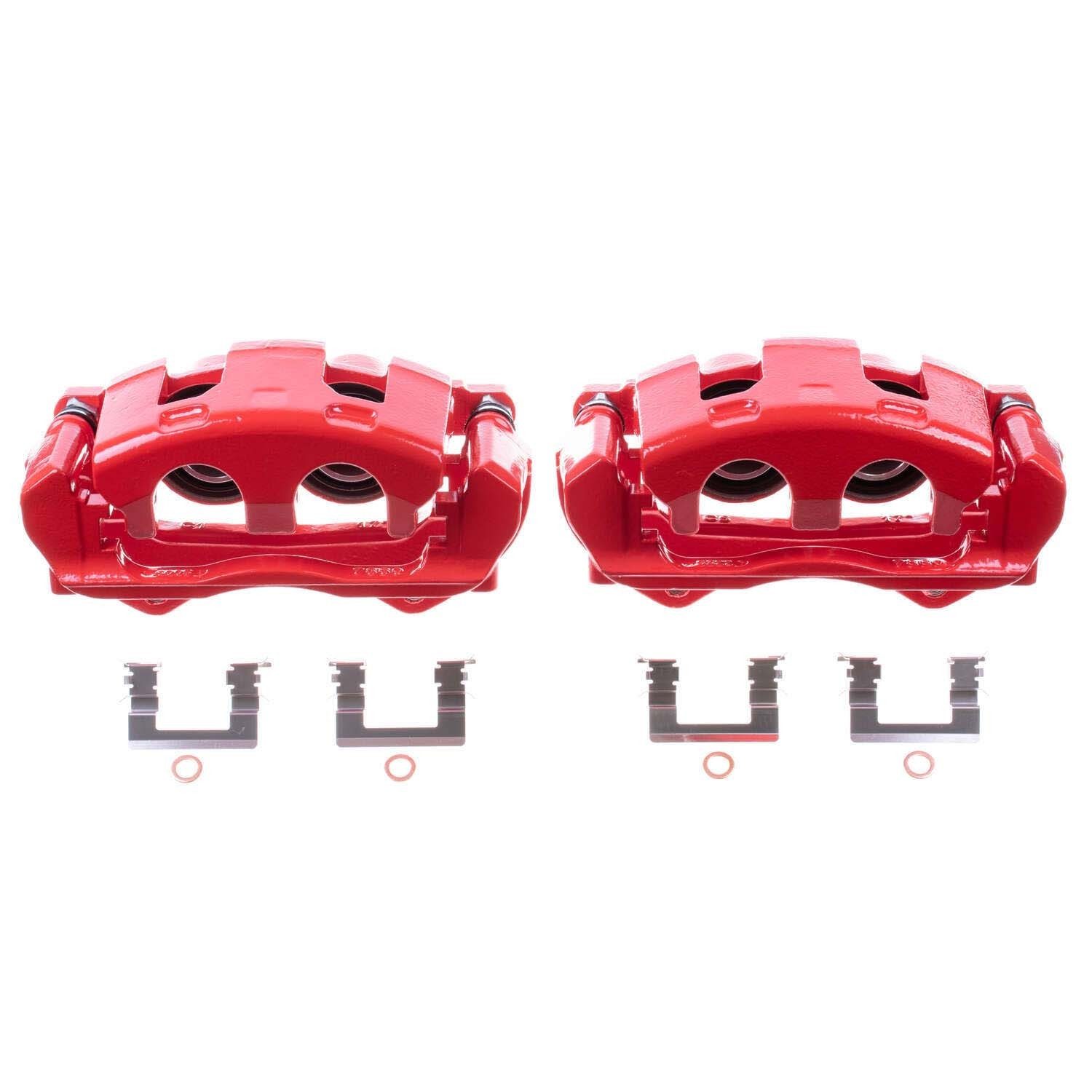 PowerStop Front Direct Replacement Brake Caliper Set — image 2