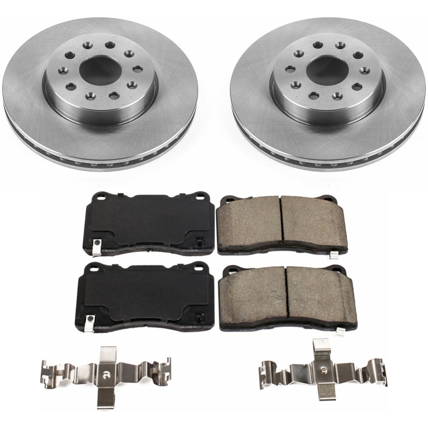 PowerStop Z17 Evolution Ceramic Front Brake Kit - 4-Pc, Ceramic — image 2