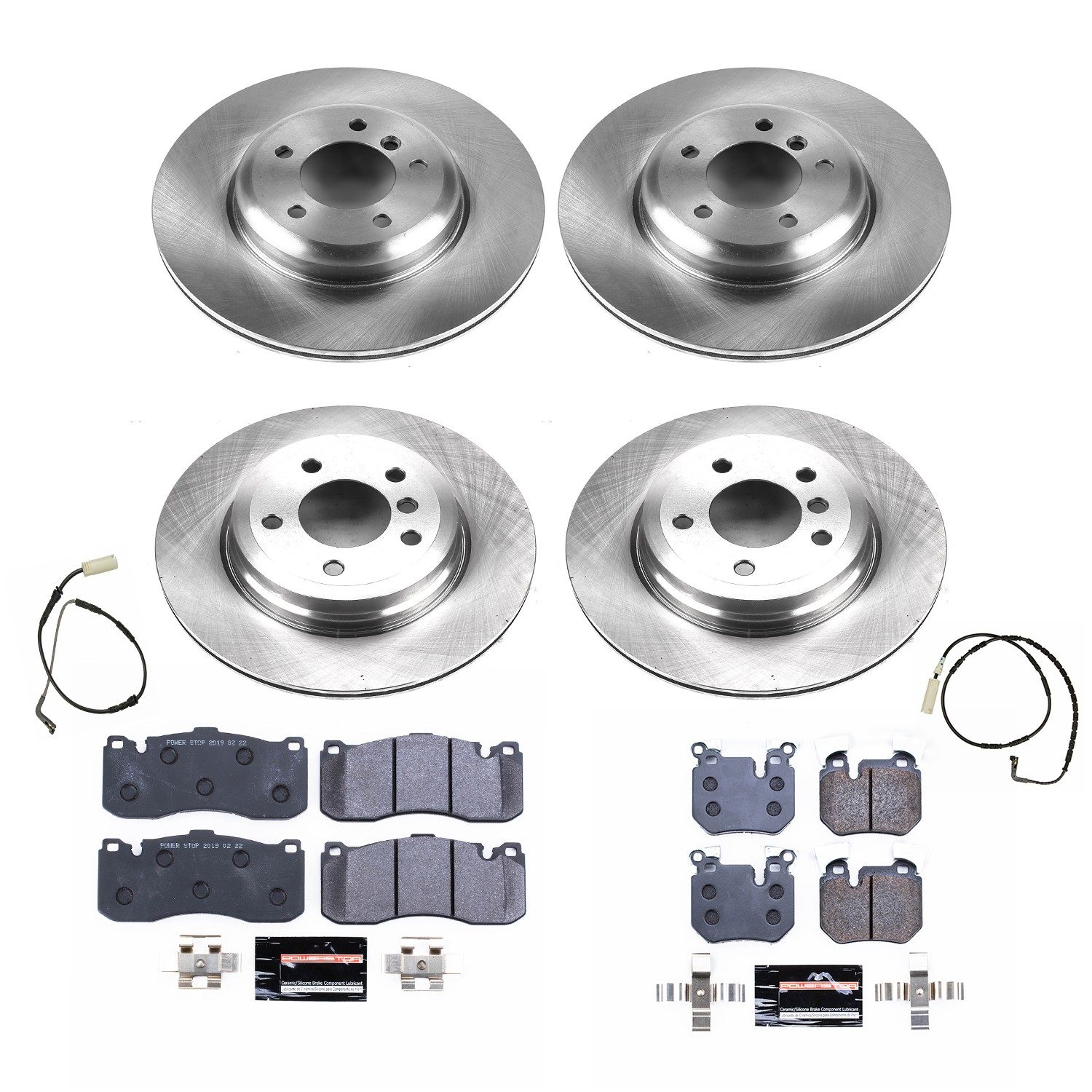 PowerStop Track Day Front & Rear Brake Kit - 4-Pc — image 2