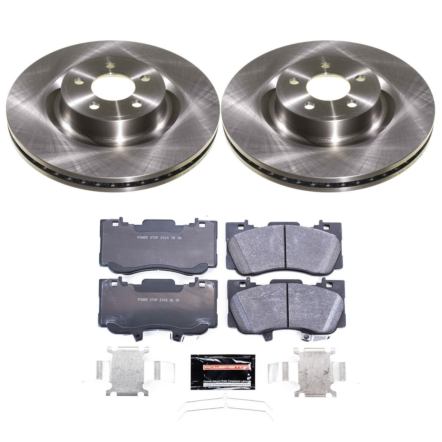 PowerStop Track Day Front Brake Kit - 4-Pc — image 2