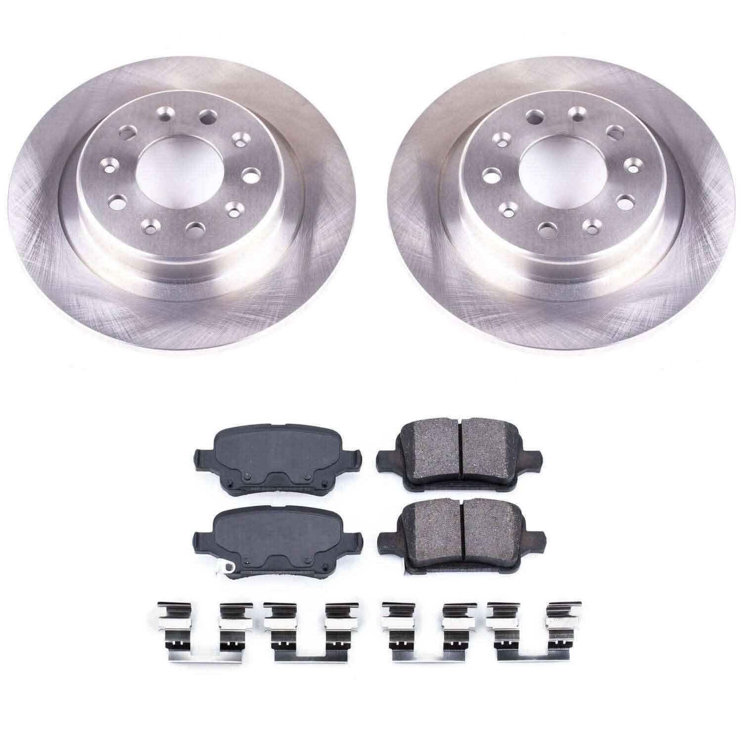 PowerStop Z17 Evolution Ceramic Rear Brake Kit - 4-Pc, Ceramic — image 2