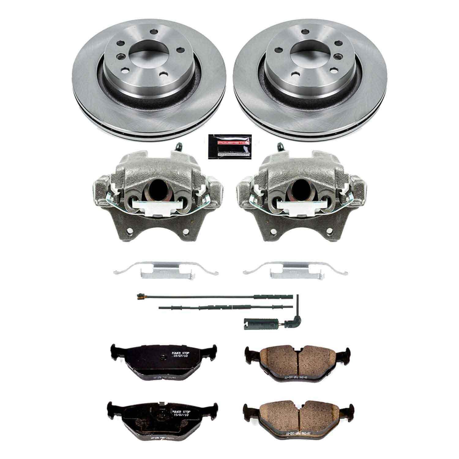 PowerStop Z17 Evolution Ceramic Rear Brake Kit - 9-Pc, Ceramic - 2