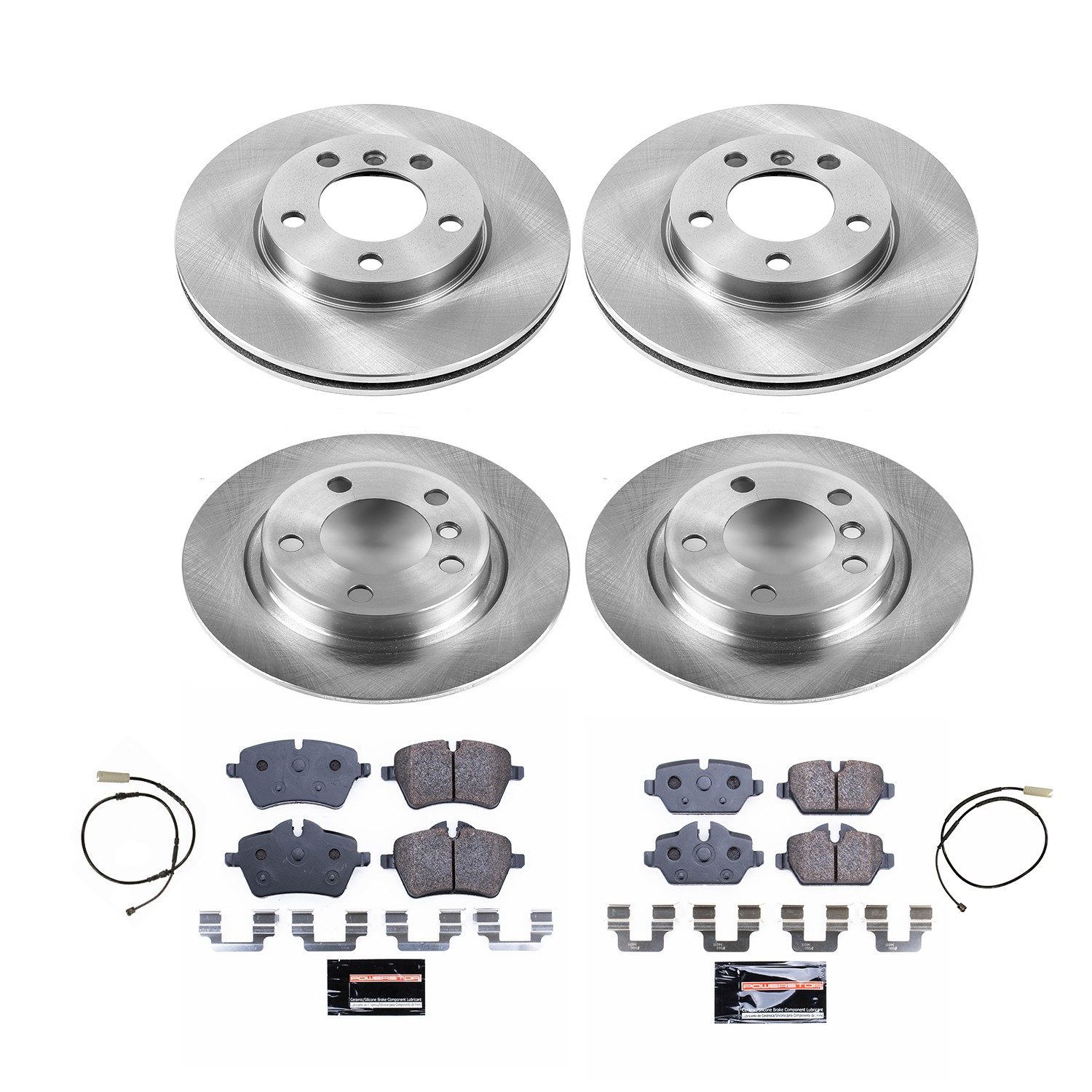 PowerStop Track Day Front & Rear Brake Kit - 4-Pc — image 2