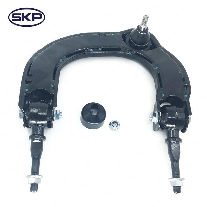 Front Left Upper Suspension Control Arm and Ball Joint Assembly | SKP SRK620103 Fits Kia Hyundai — image 3