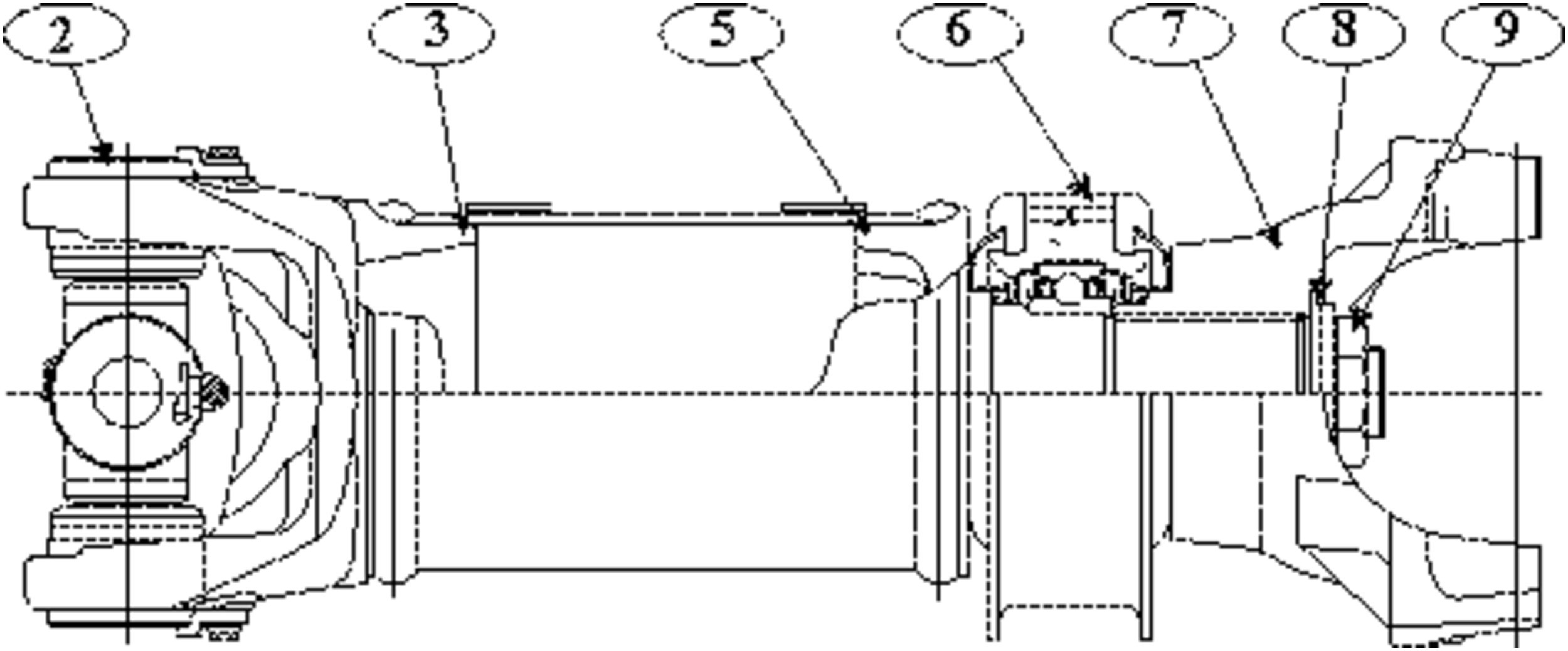 Spicer Drive Shaft 10007109