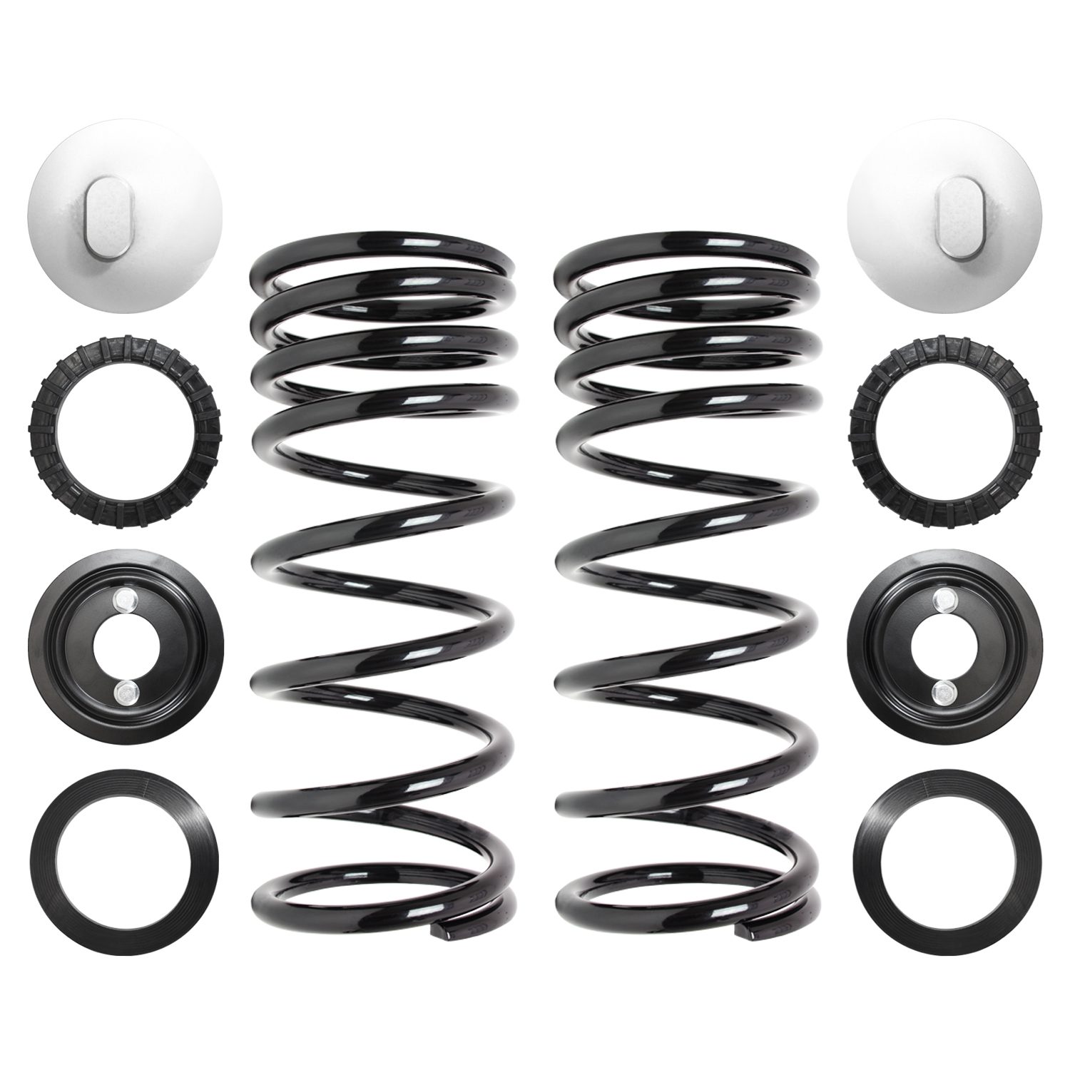 Suncore Rear Air Spring to Coil Spring Conversion Kit | 70R-30-R-DLX Fits Land Rover