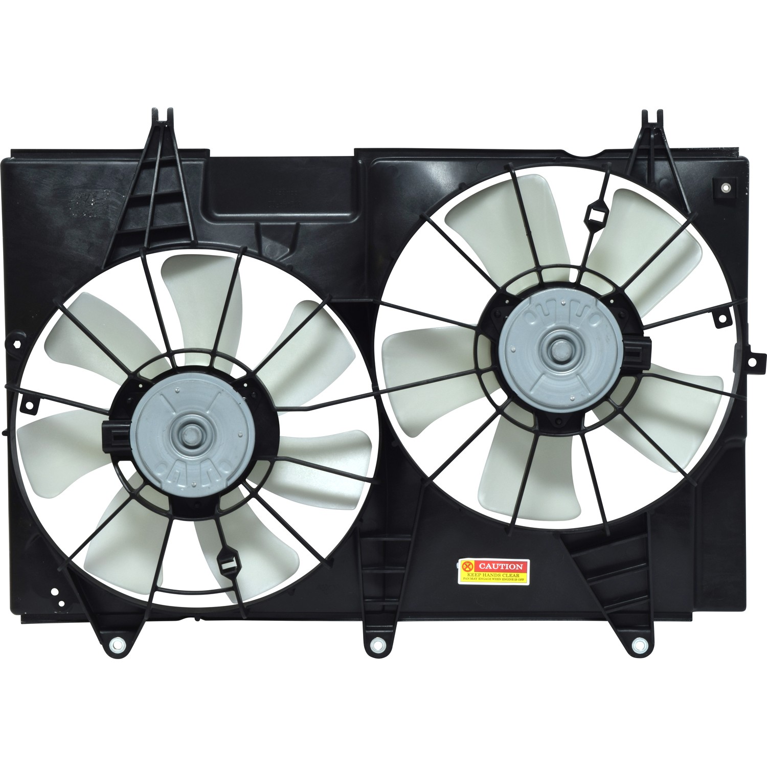 UAC Dual Radiator and Condenser Fan Assembly - FA 50468C - Main Image