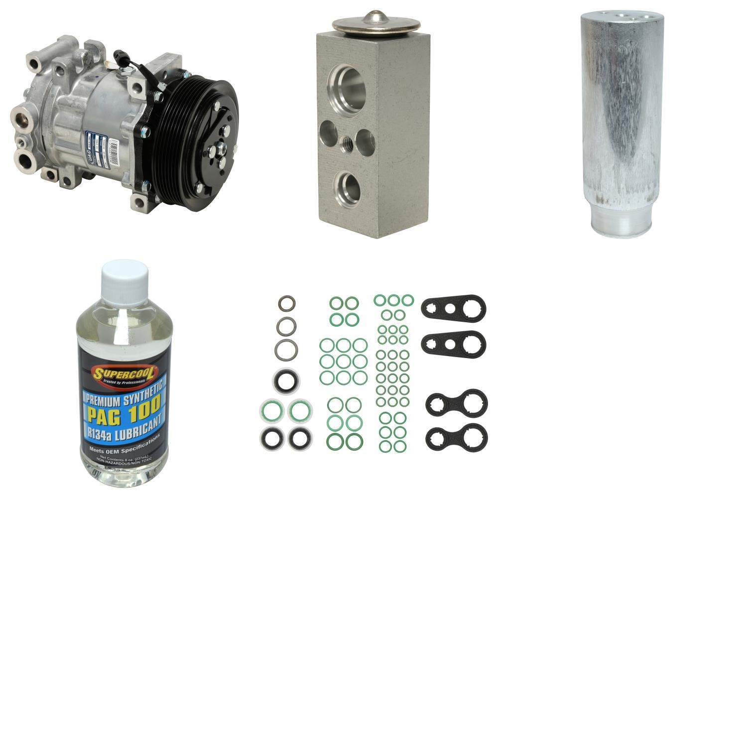 UAC A/C Compressor Kit - KT 4387 - Main Image