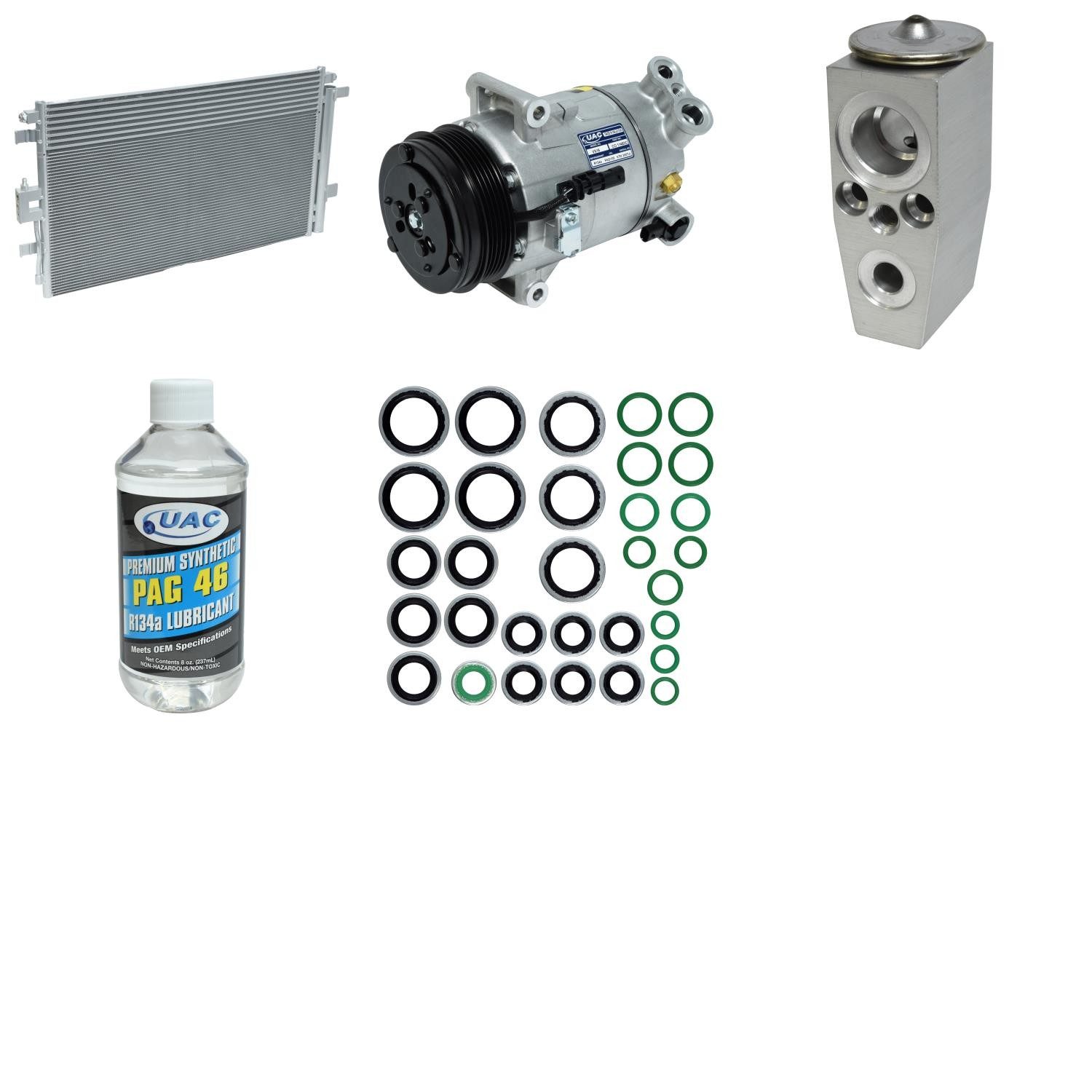UAC A/C Compressor Kit - KT 5503A