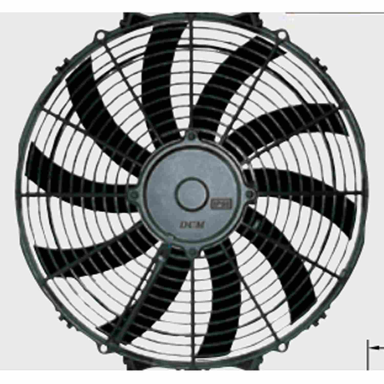 UAC A/C Condenser Fan - CF 0014TDS-12V - Main Image