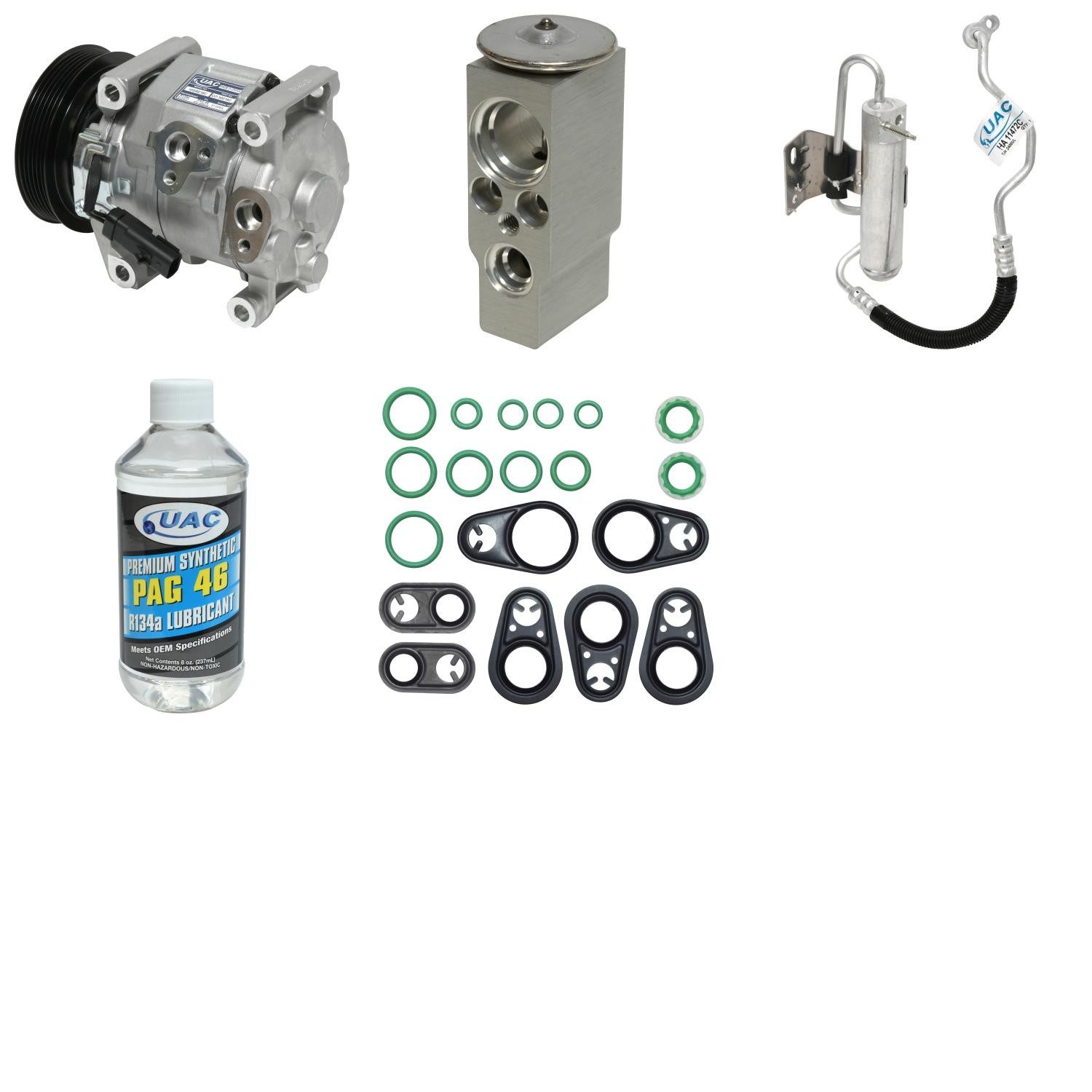 UAC A/C Compressor Kit - KT 6208 — image 2