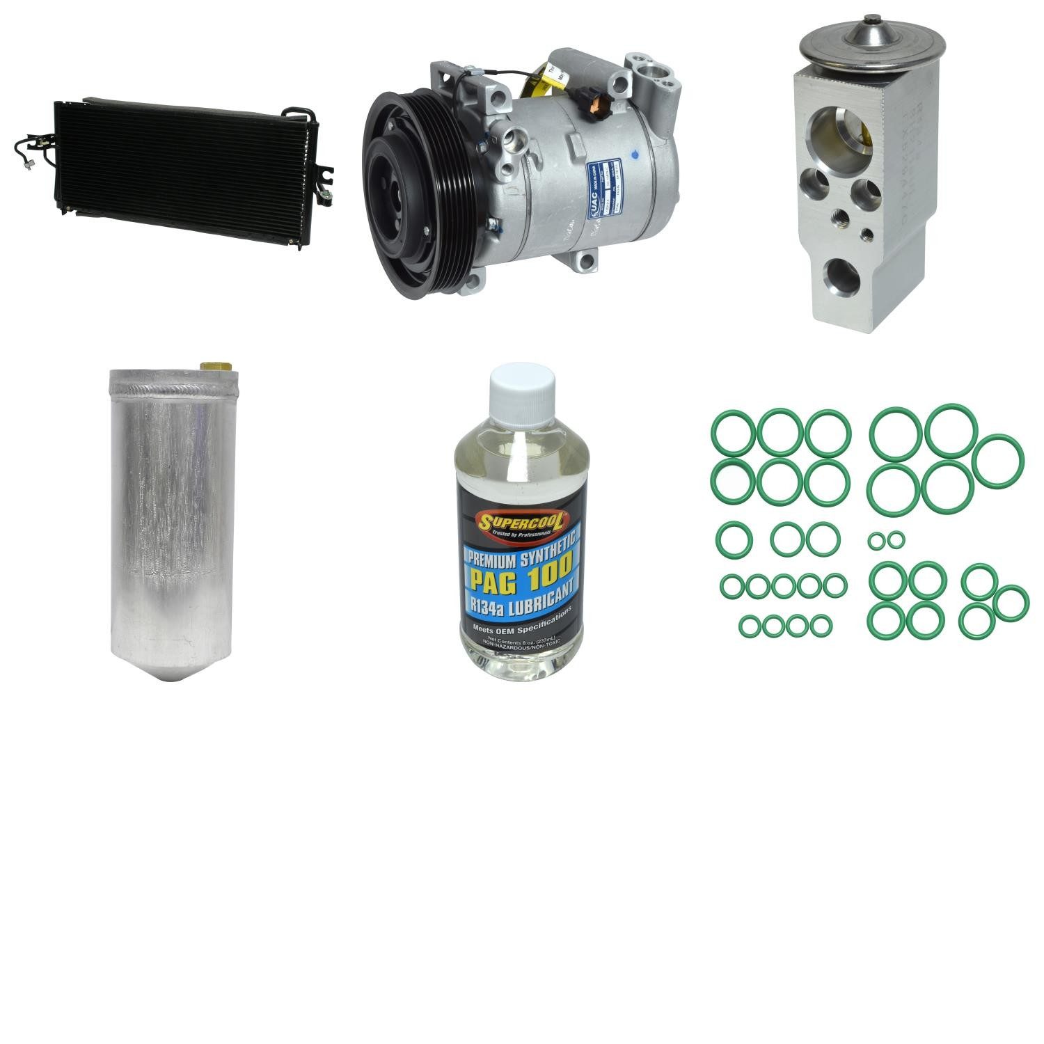 UAC A/C Compressor Kit - KT 1026D — image 2