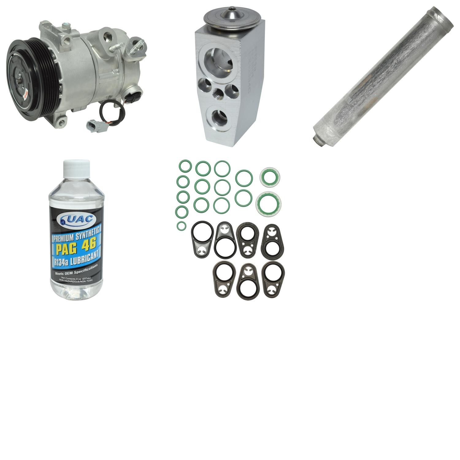 UAC A/C Compressor Kit - KT 5938 | Part #KT 5938 | AutoBuffy