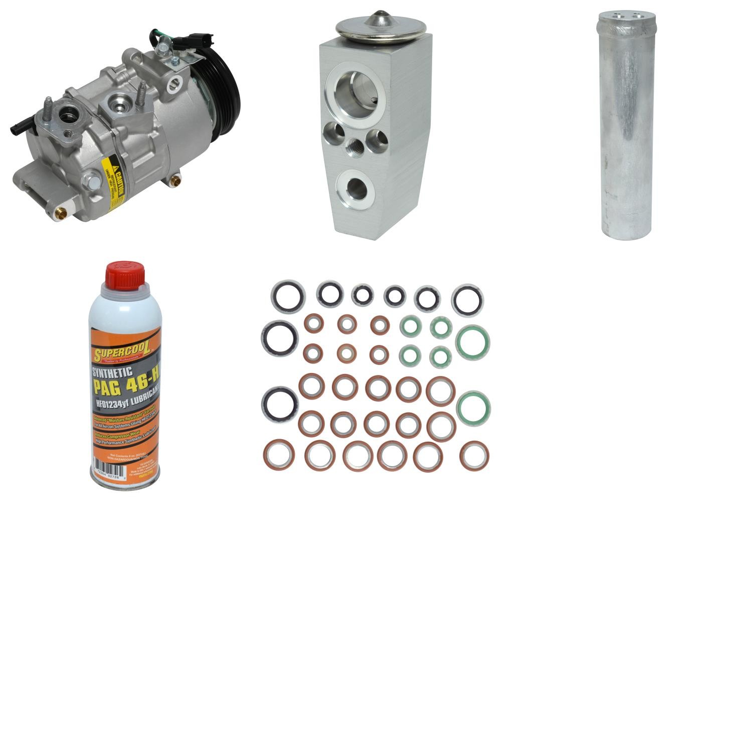 UAC A/C Compressor Kit - KT 6437 - 2