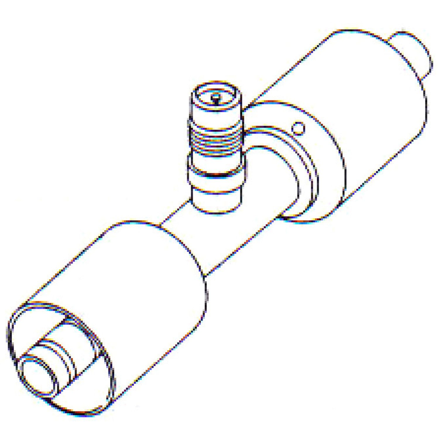 UAC A/C Refrigerant Hose Fitting - FT 6125 — image 2