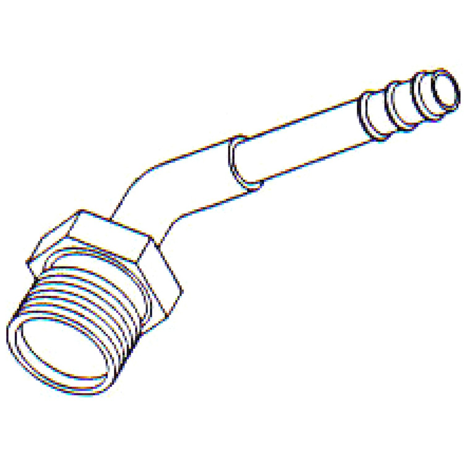 UAC A/C Refrigerant Hose Fitting - FT 7029 — image 2