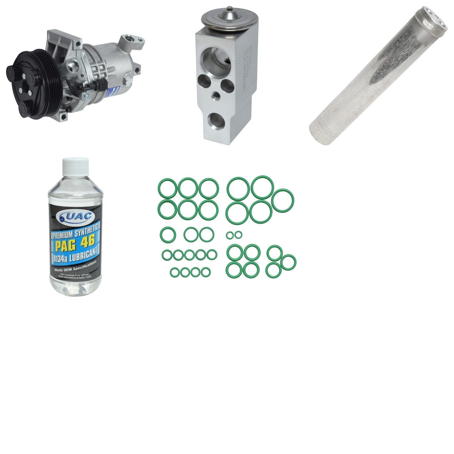 UAC A/C Compressor Kit - KT 5004 — image 2