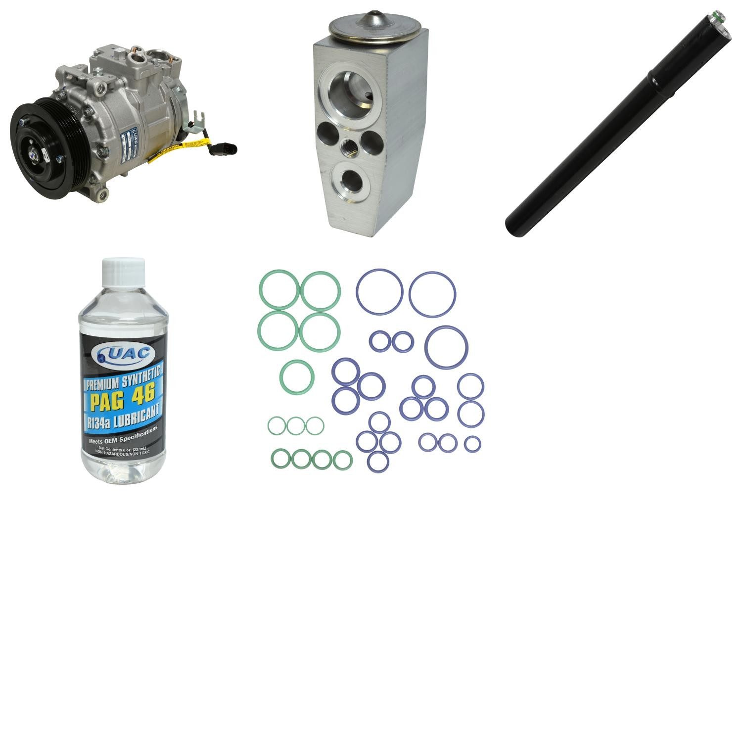 UAC A/C Compressor Kit - KT 6346 | Part #KT 6346 | AutoBuffy
