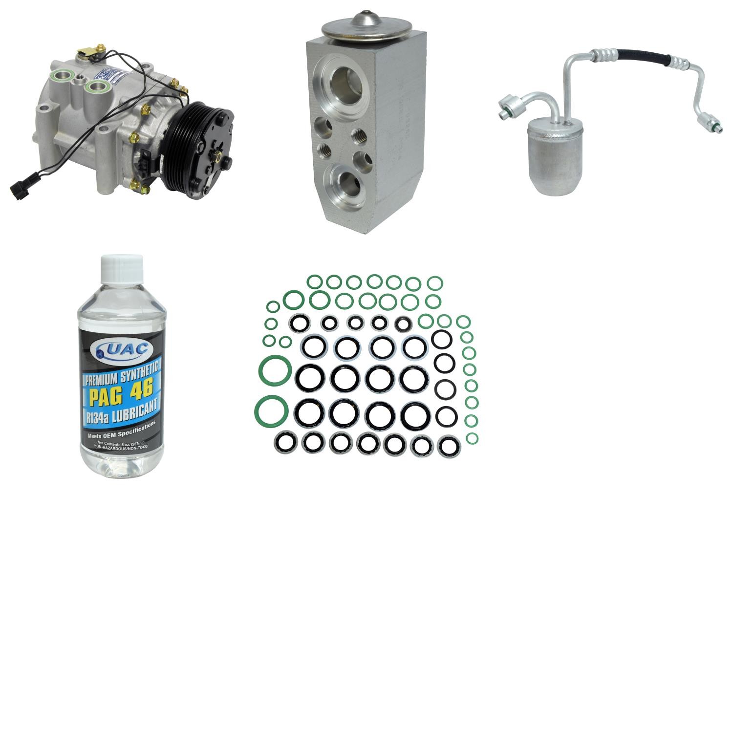 UAC A/C Compressor Kit - KT 3768 - 2