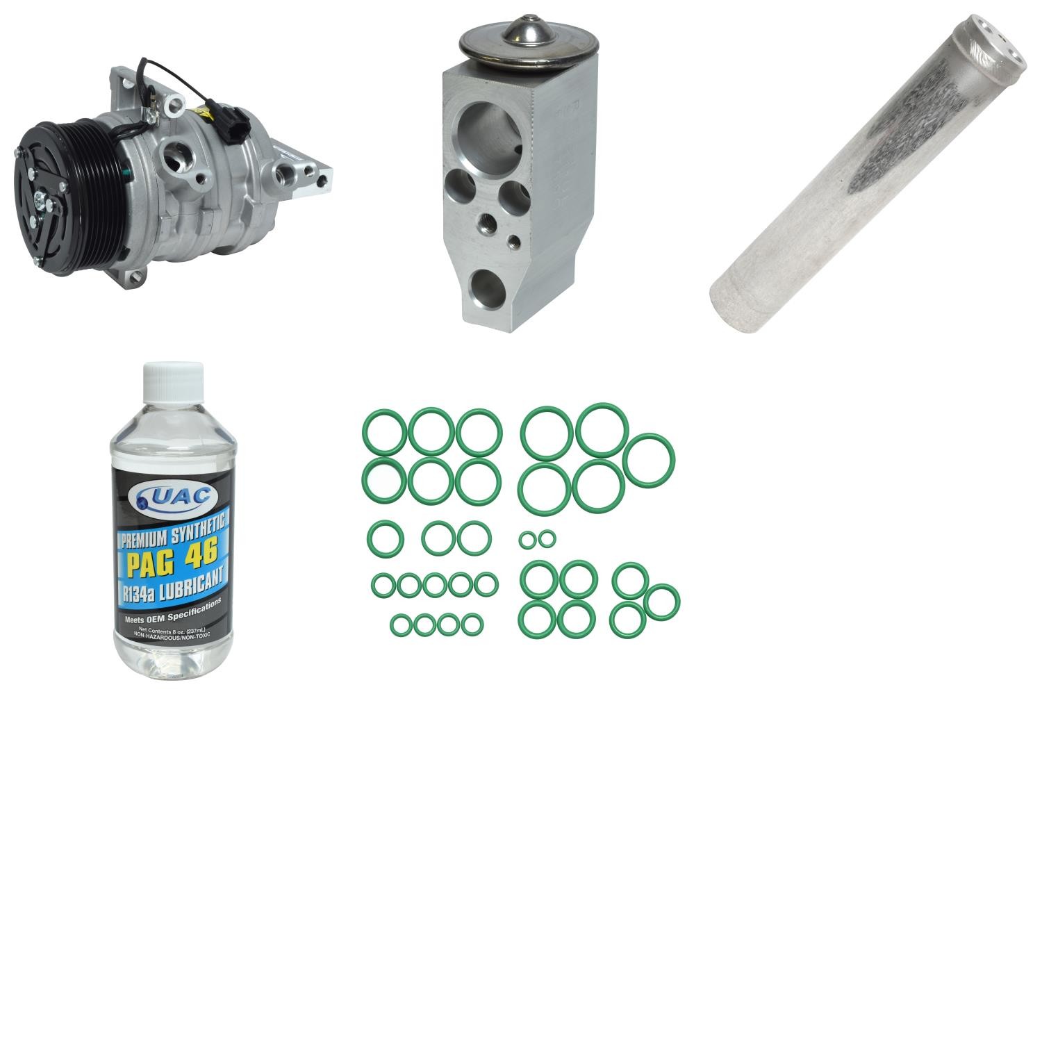 UAC A/C Compressor Kit - KT 5163 - 2