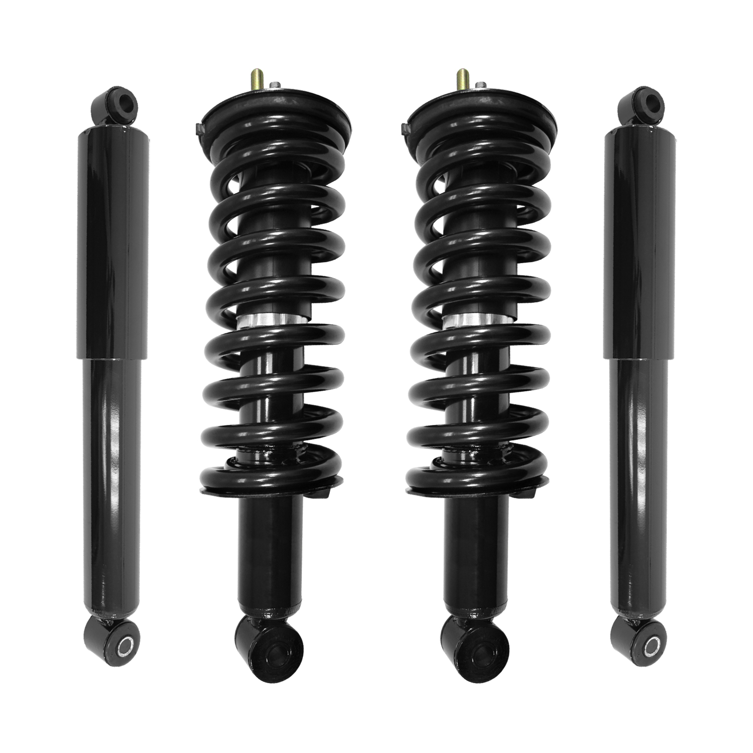2014 Nissan Xterra Xterra 2005-2015 Front Struts & Rear Shocks 2pc Kit | UNITY 4-11290-255250-001