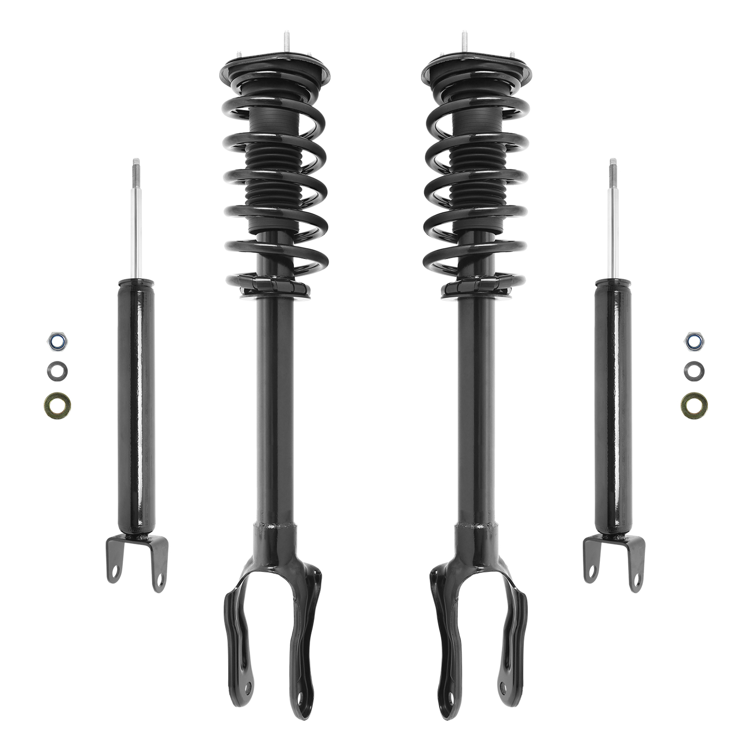 2014 Jeep Grand Cherokee Front Struts & Rear Shocks 2pc Kit | UNITY 4-11817-256500-001